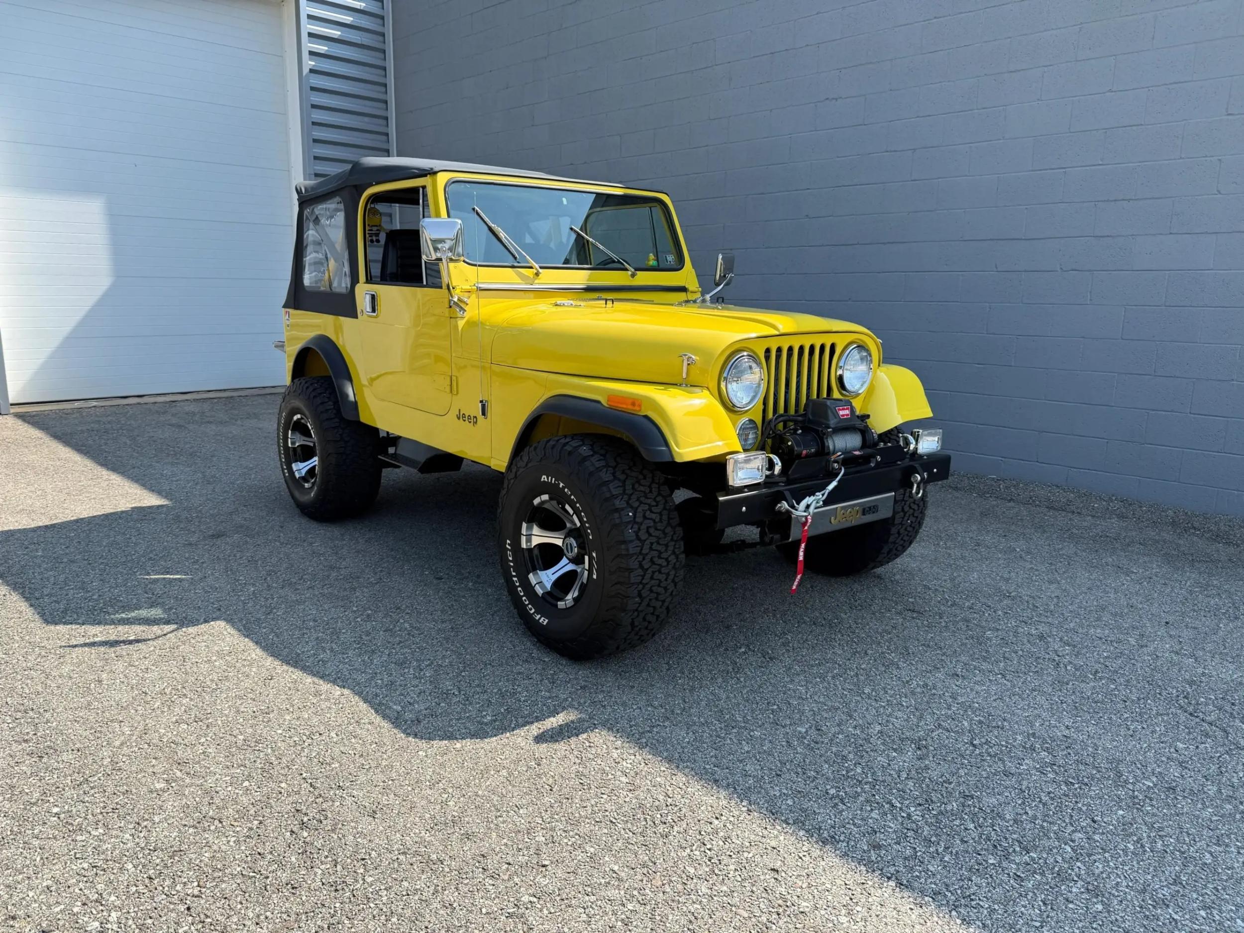 Refurbished 1979 Jeep CJ-7