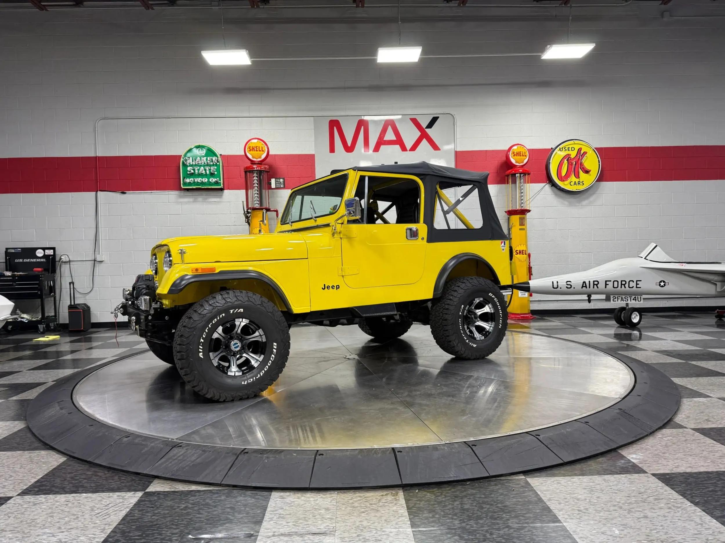 Refurbished 1979 Jeep CJ-7