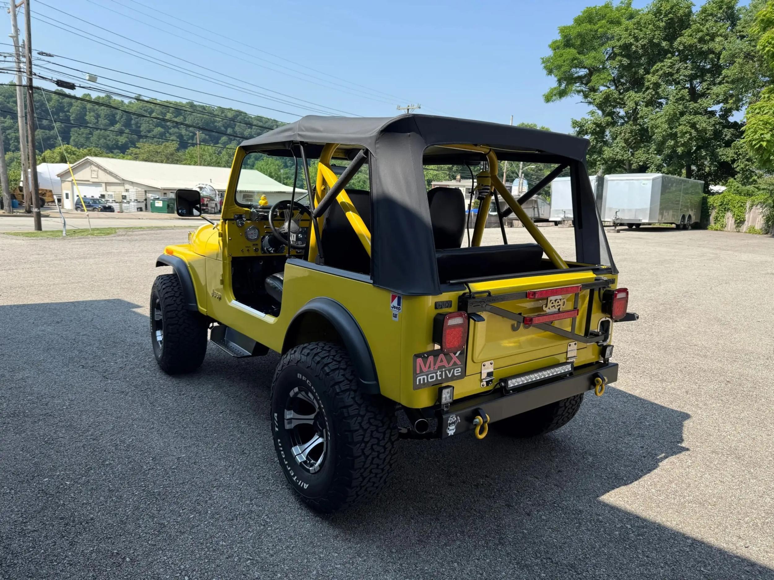 Refurbished 1979 Jeep CJ-7