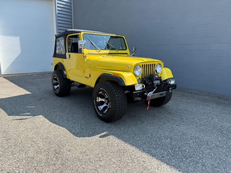 Refurbished 1979 Jeep CJ-7