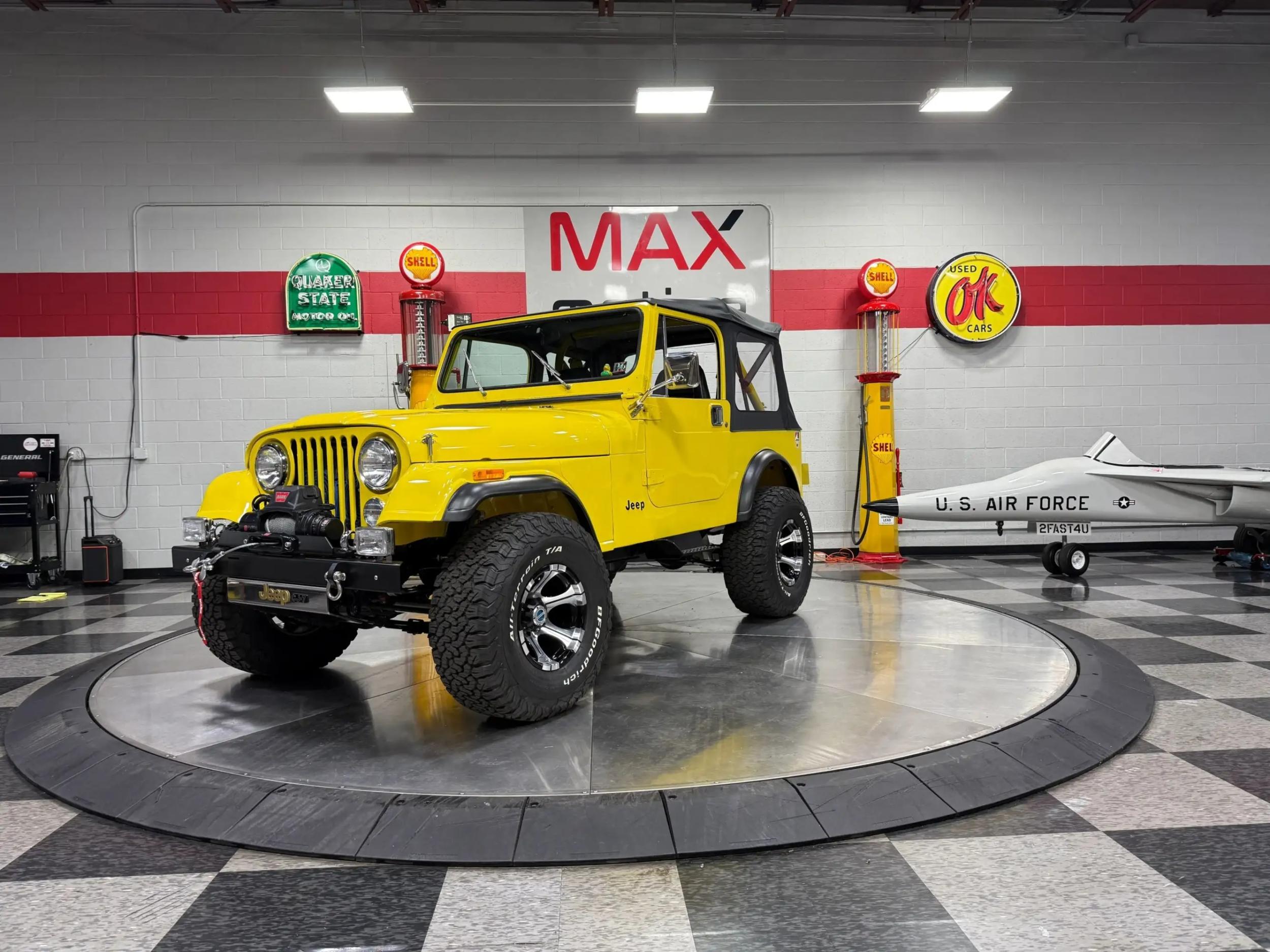 Refurbished 1979 Jeep CJ-7