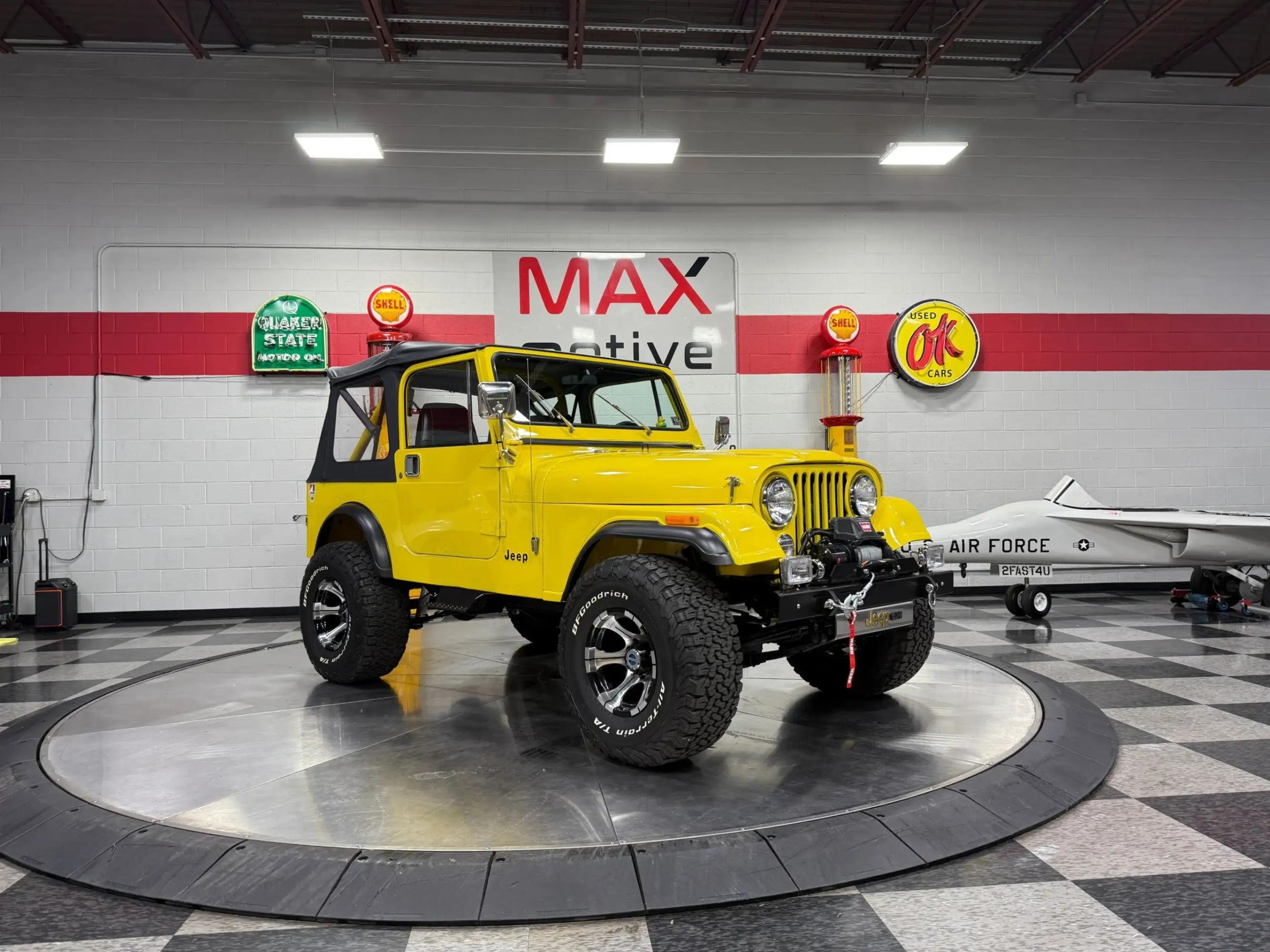 Refurbished 1979 Jeep CJ-7
