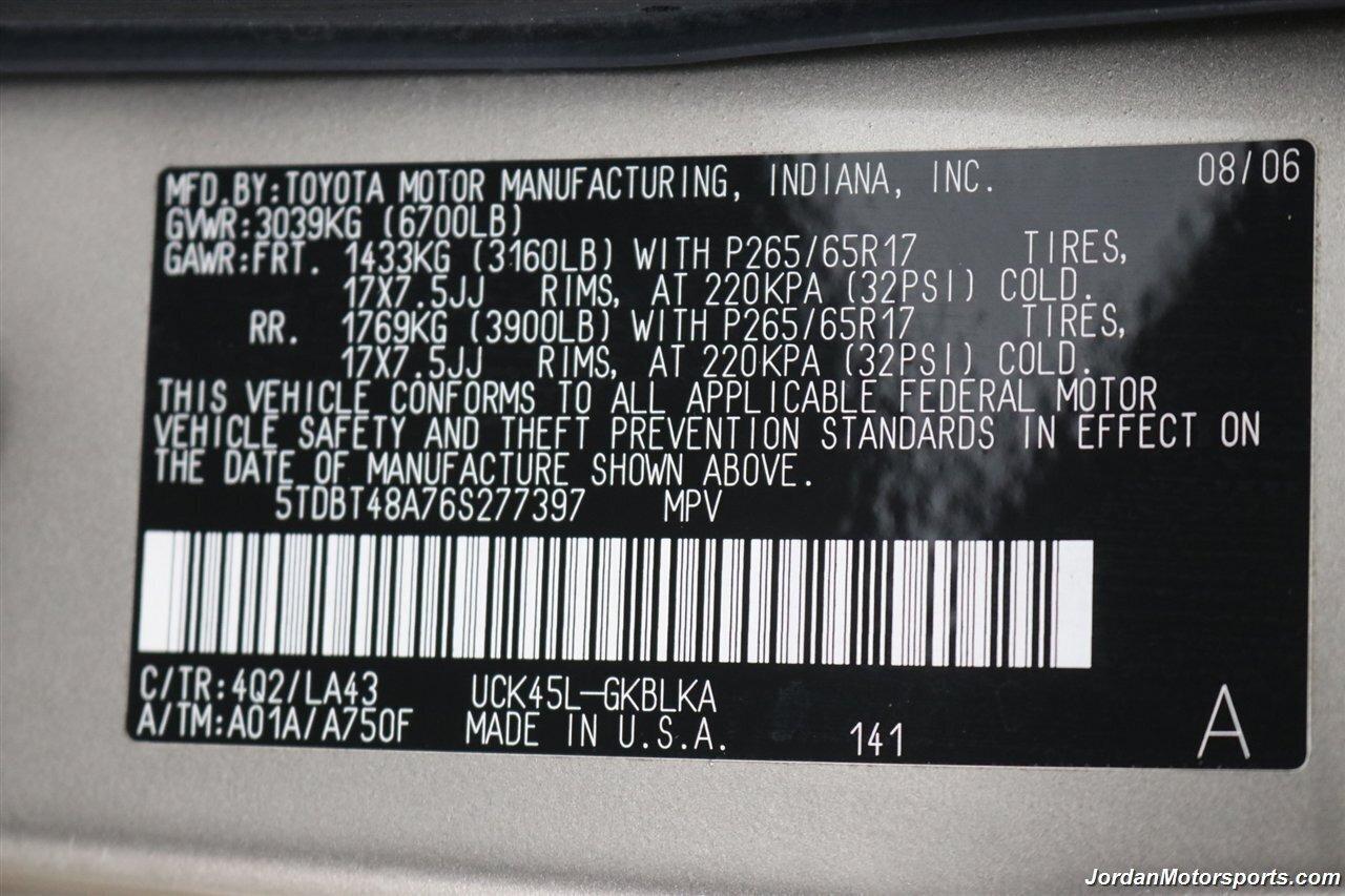 2006 Toyota Sequoia Limited