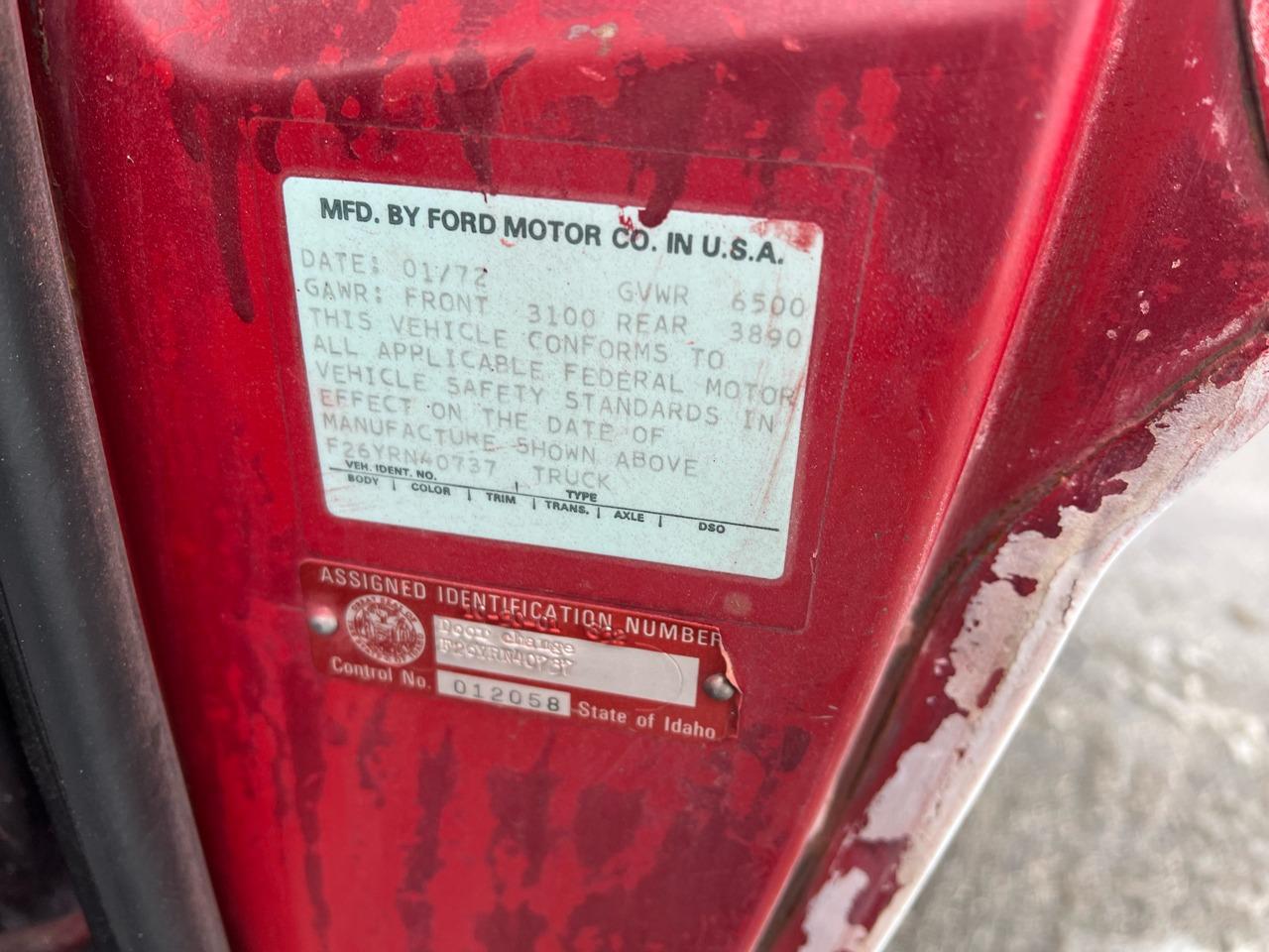 1972 Ford F-250 Highboy