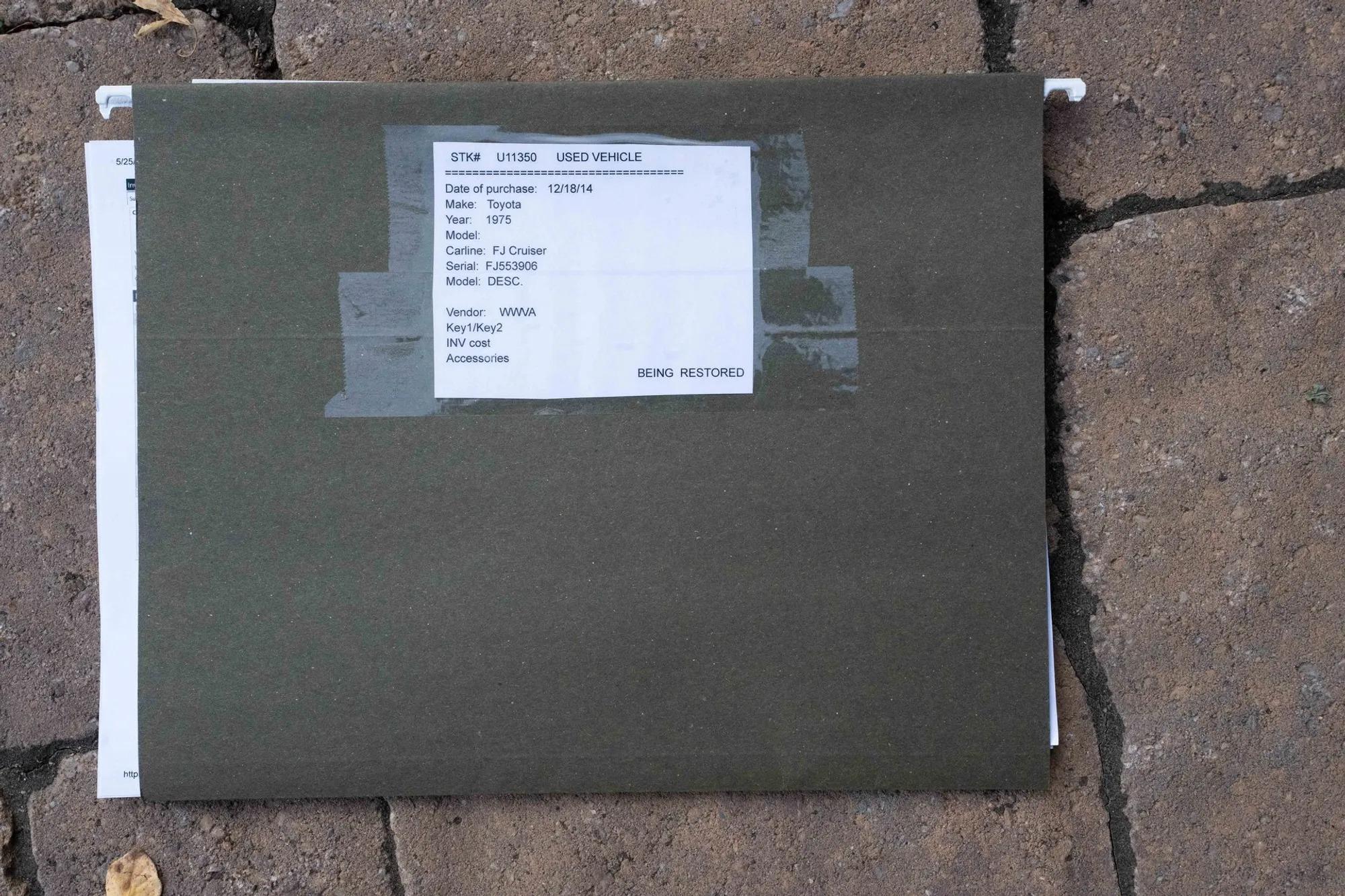 1975 Toyota Land Cruiser FJ55