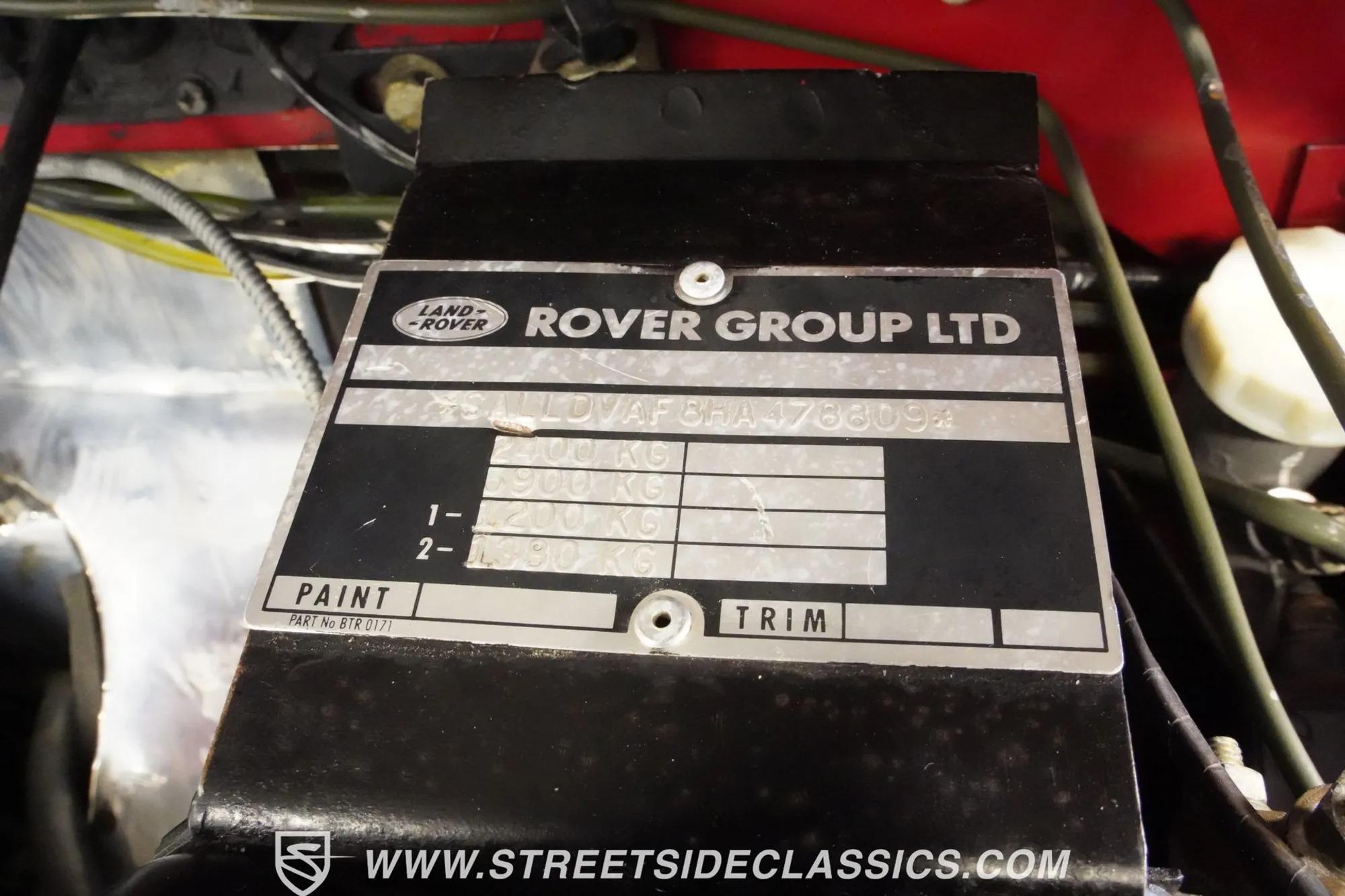 1991 Land Rover Defender 90