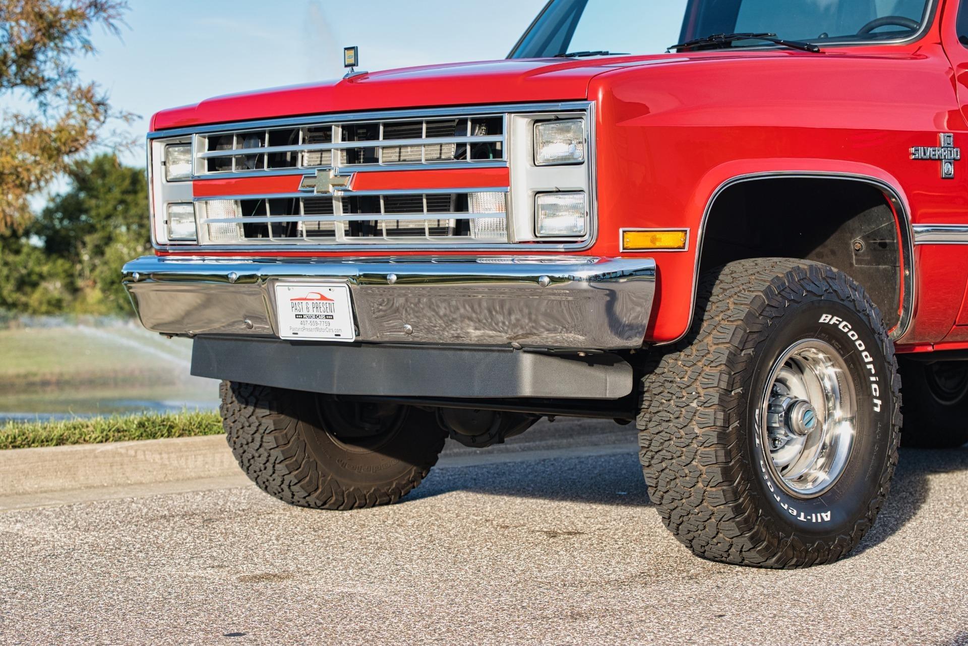 Restored 1984 Chevrolet K10 4x4
