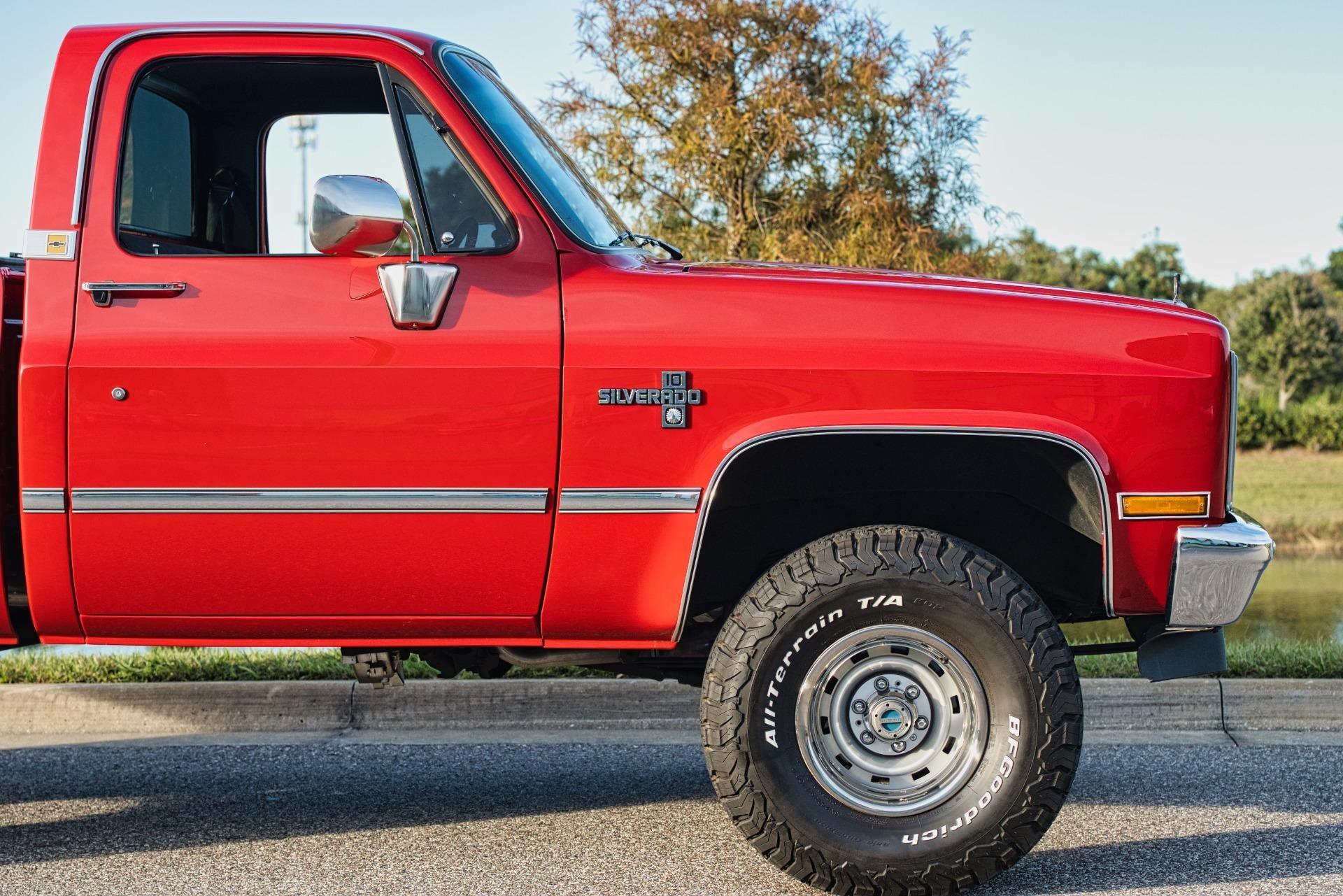 Restored 1984 Chevrolet K10 4x4