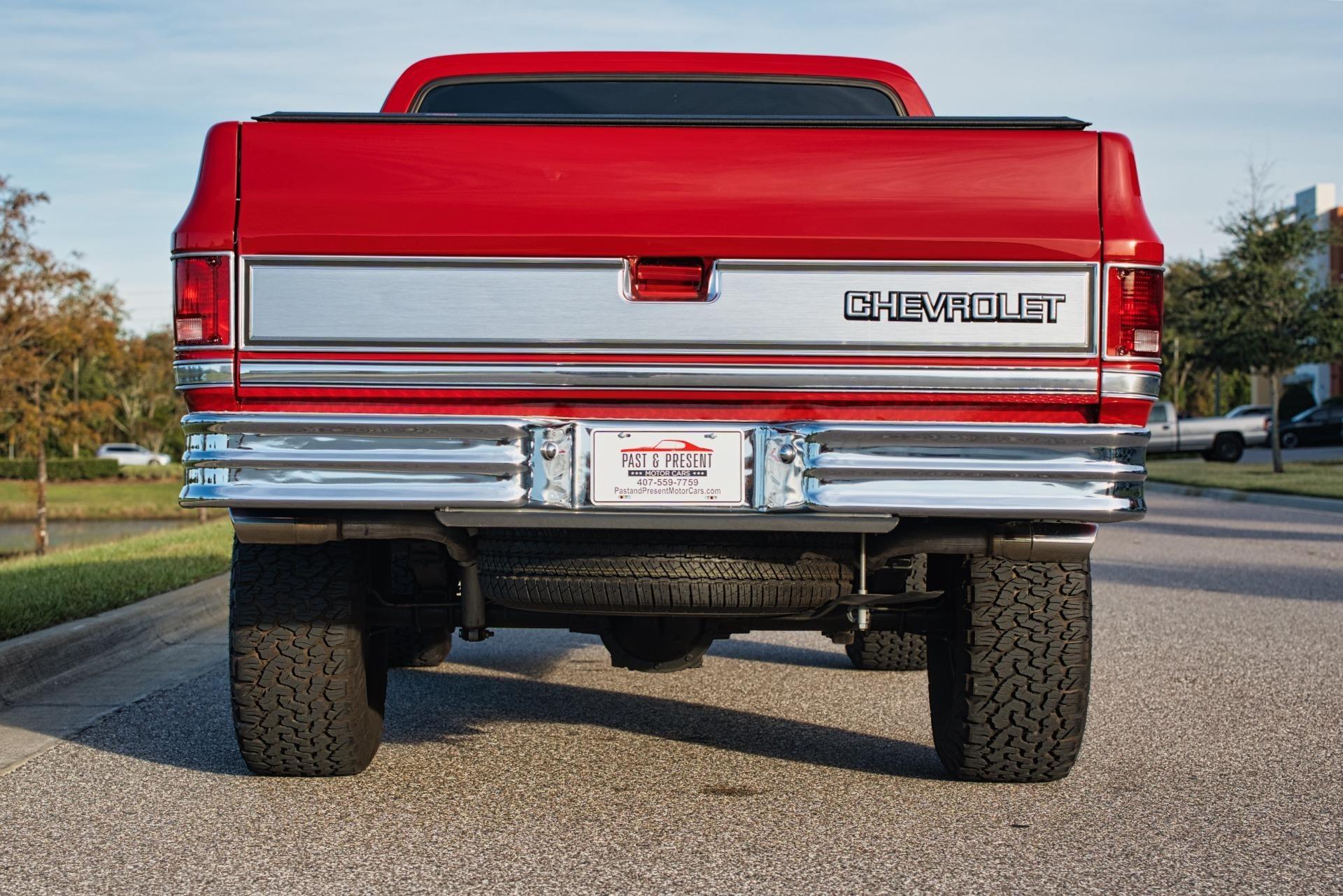 Restored 1984 Chevrolet K10 4x4