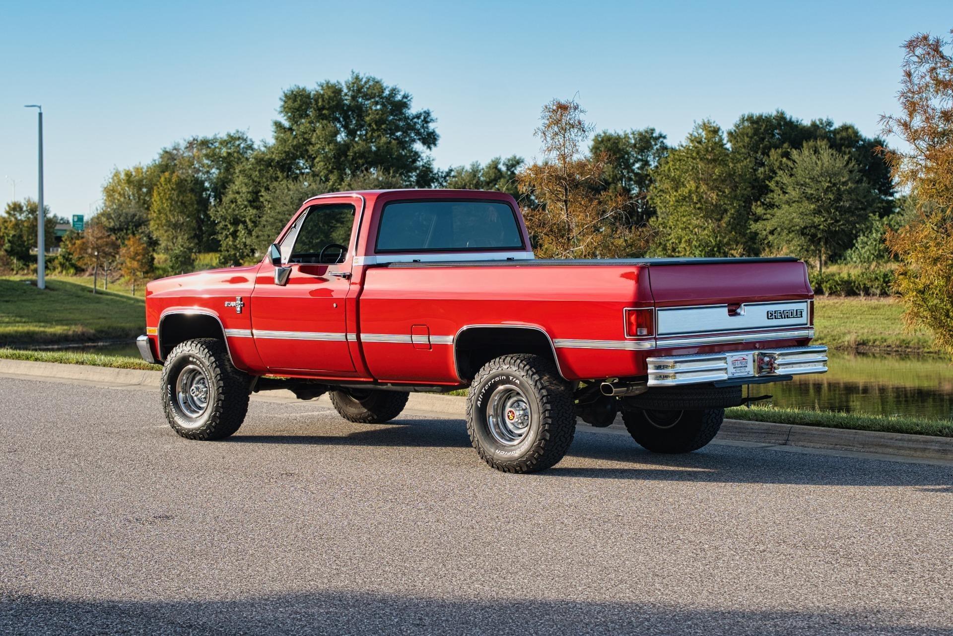 Restored 1984 Chevrolet K10 4x4