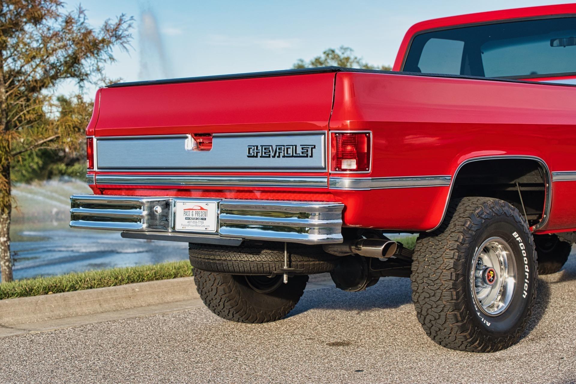 Restored 1984 Chevrolet K10 4x4