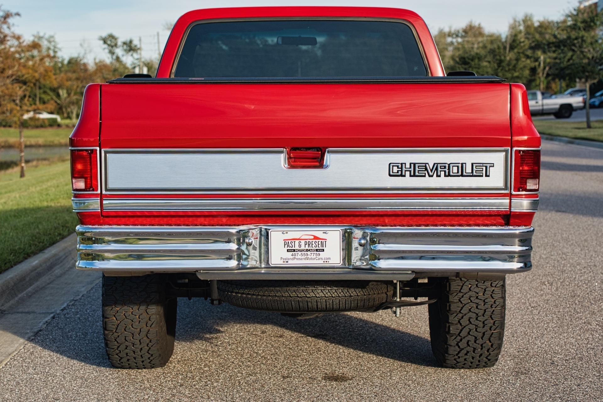 Restored 1984 Chevrolet K10 4x4