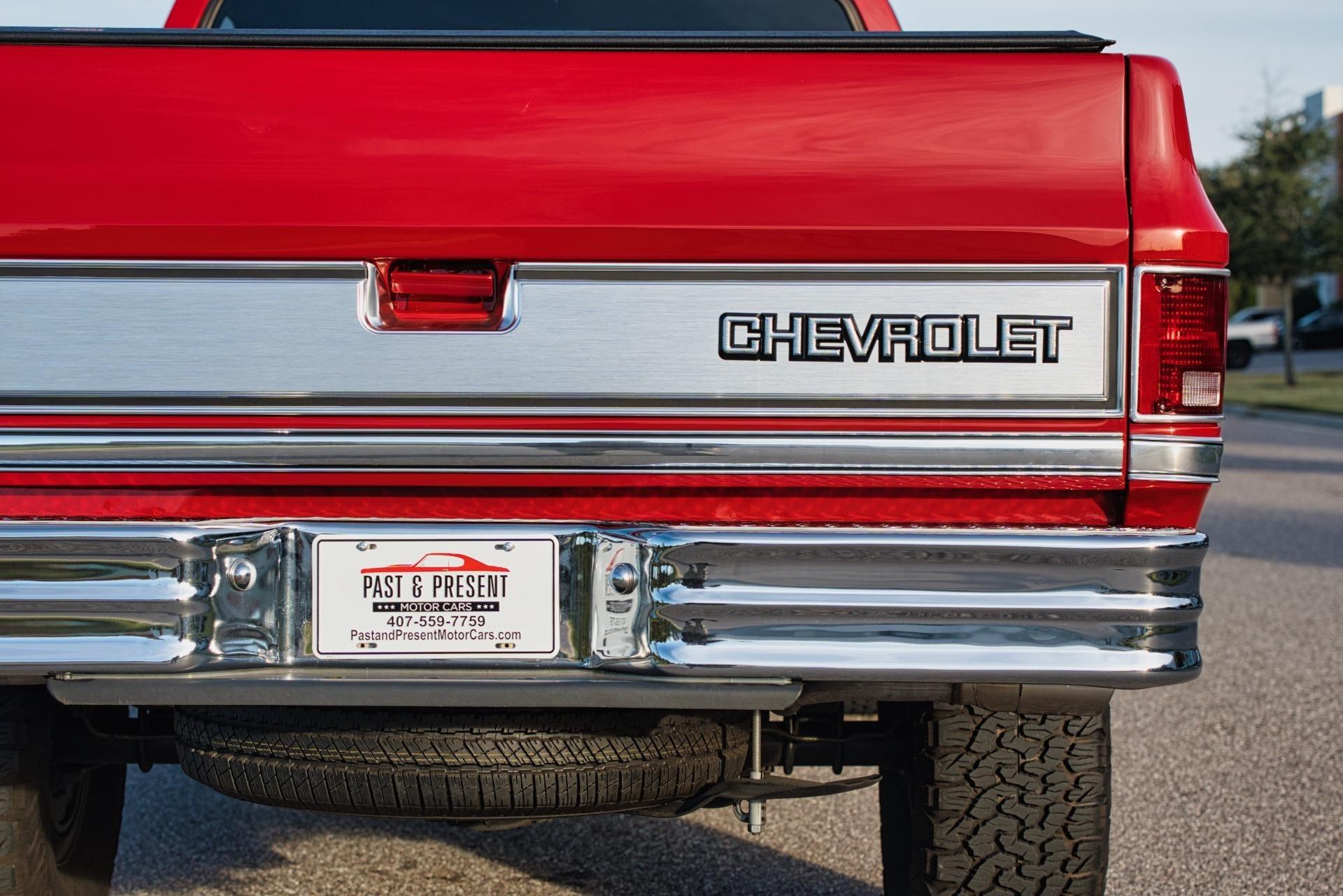 Restored 1984 Chevrolet K10 4x4