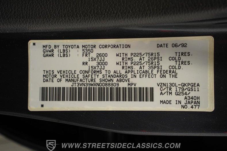 1992 Toyota 4Runner SR5