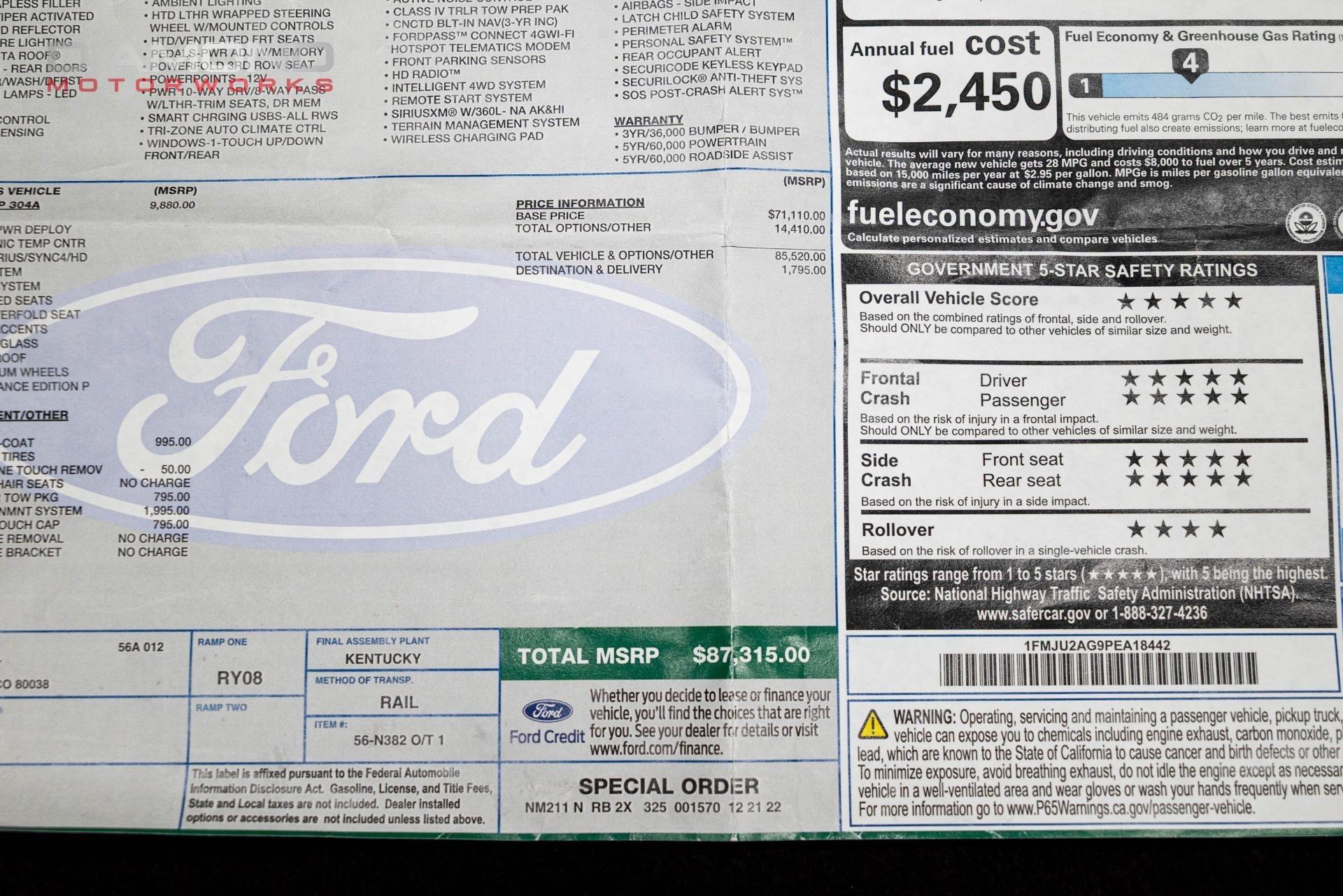 2023 Ford Expedition Limited 4X4