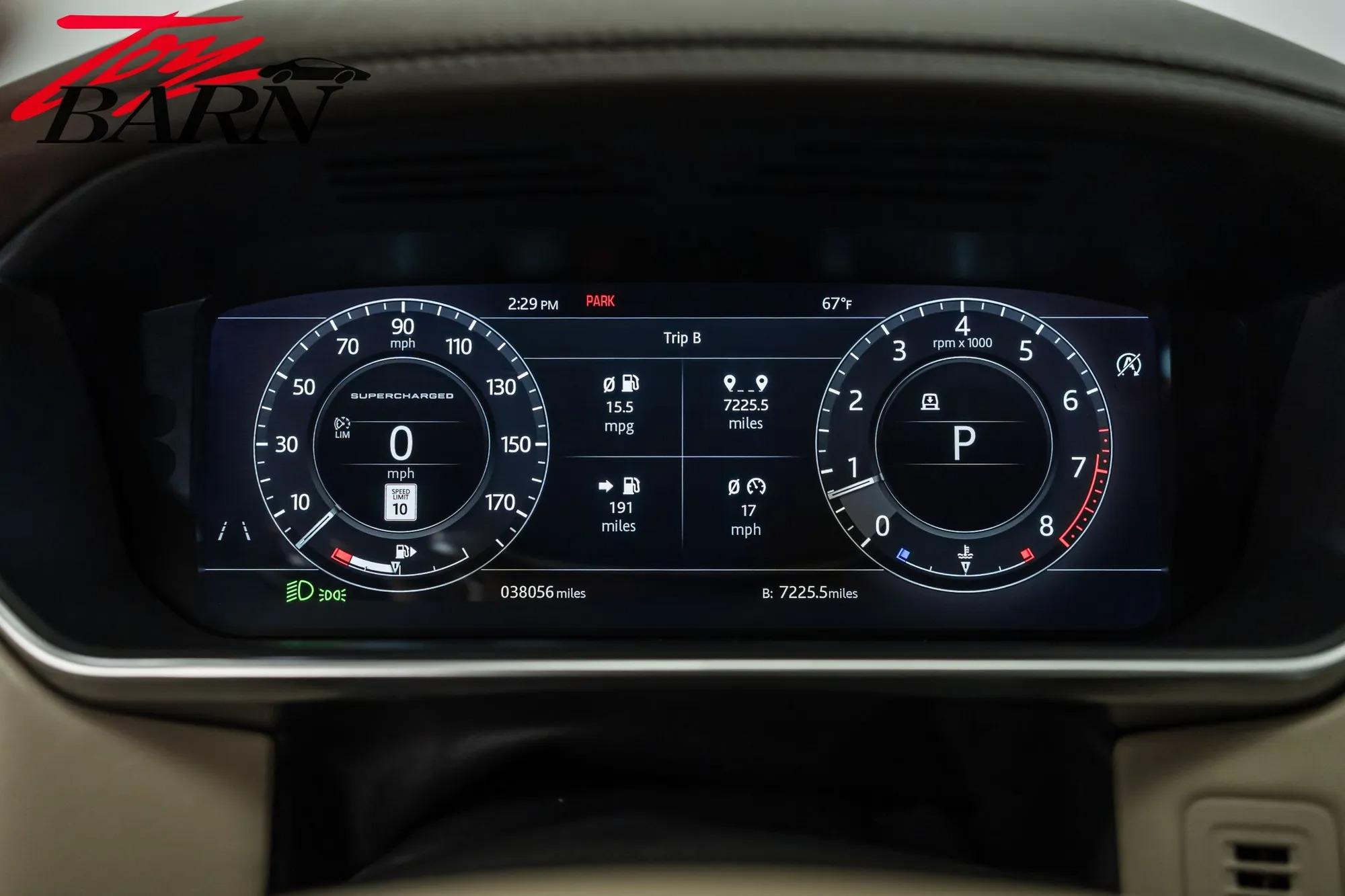 Supercharged 2018 Land Rover Range Rover