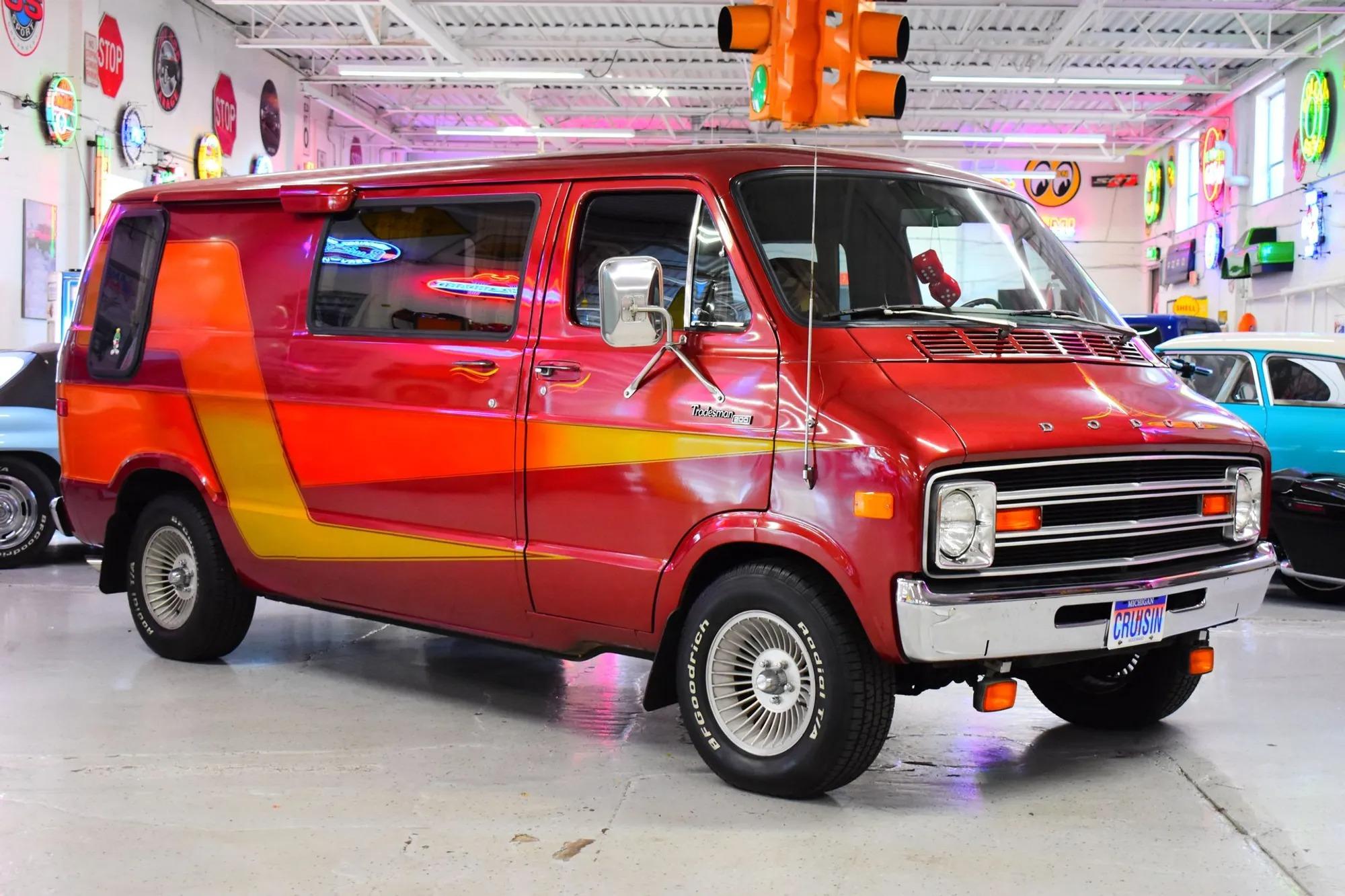 48k-Mile 1978 Dodge Tradesman 200 Van - 2
