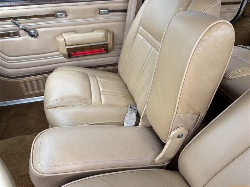 1981 Jeep Wagoneer Limited