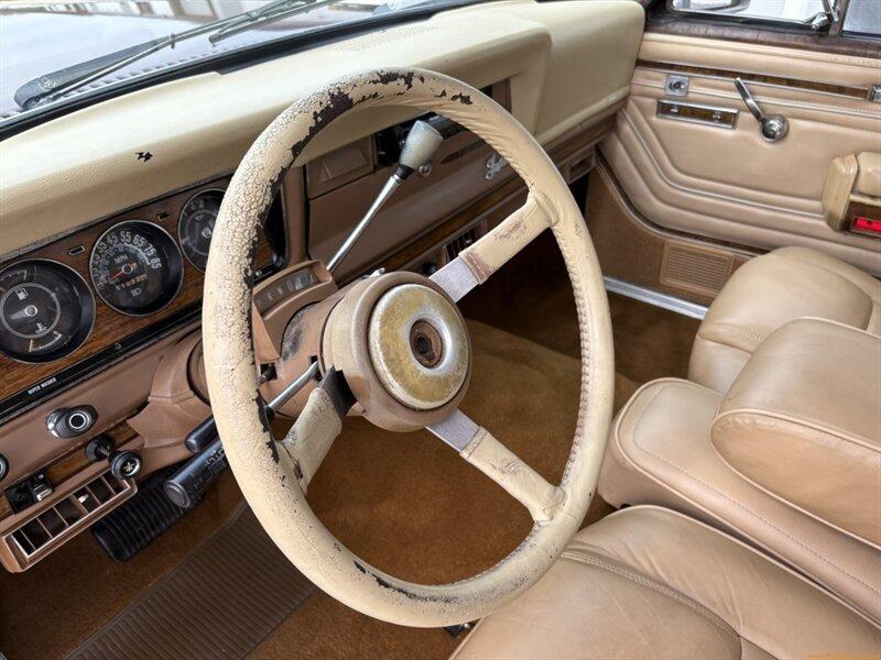 1981 Jeep Wagoneer Limited