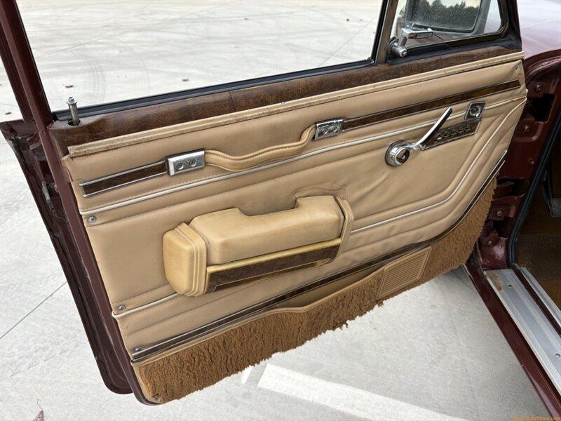 1981 Jeep Wagoneer Limited