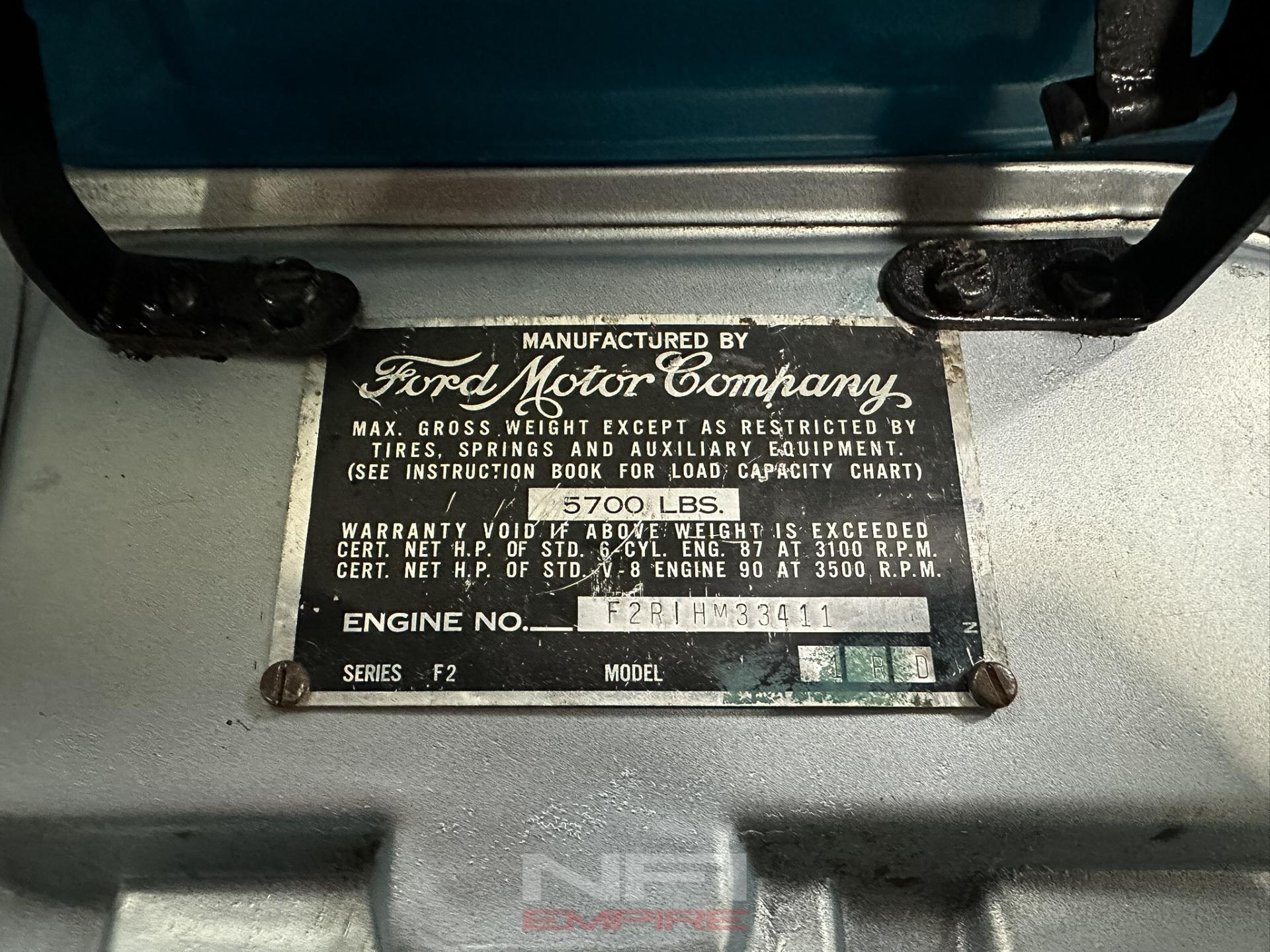 1951 Ford F2 Dump Truck