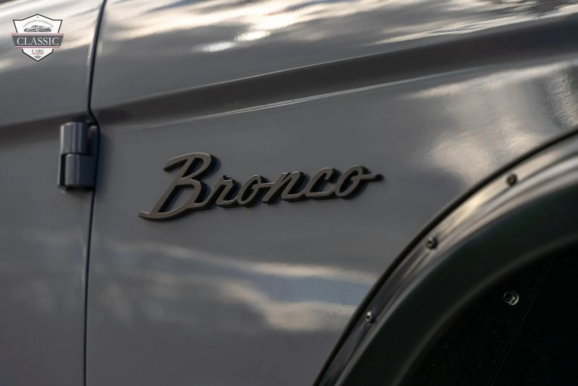 1972 Ford Bronco Trail Edition