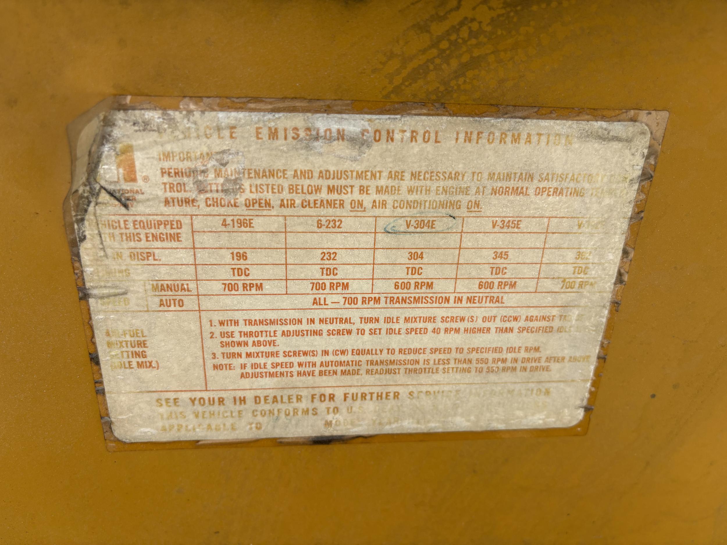 1971 International Harvester Scout Comanche