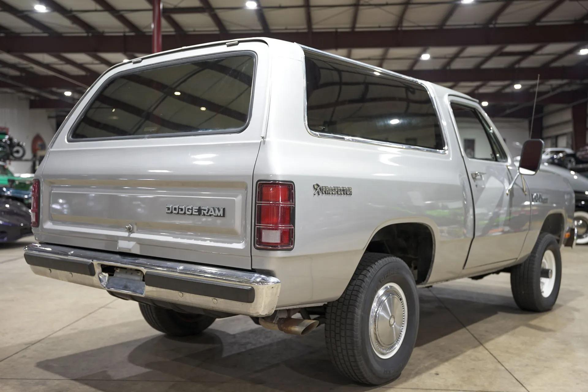 1984 Dodge Ramcharger Prospector