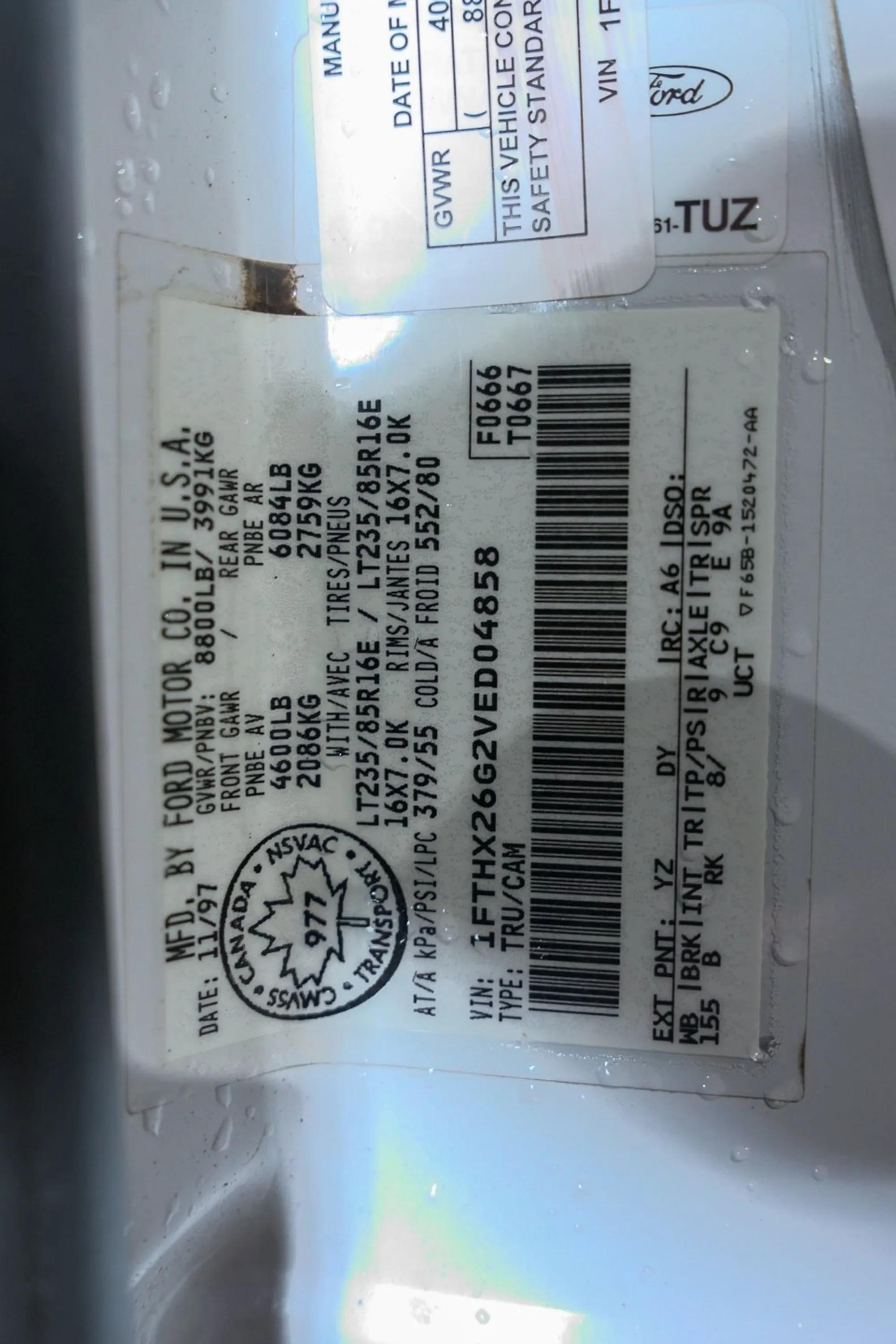 1997 Ford F250 XLT 4×4