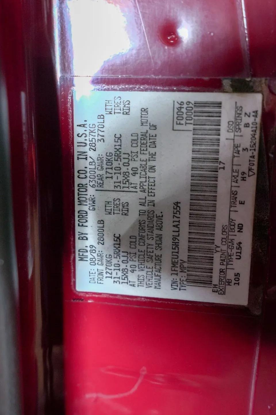 1990 Ford Bronco XLT