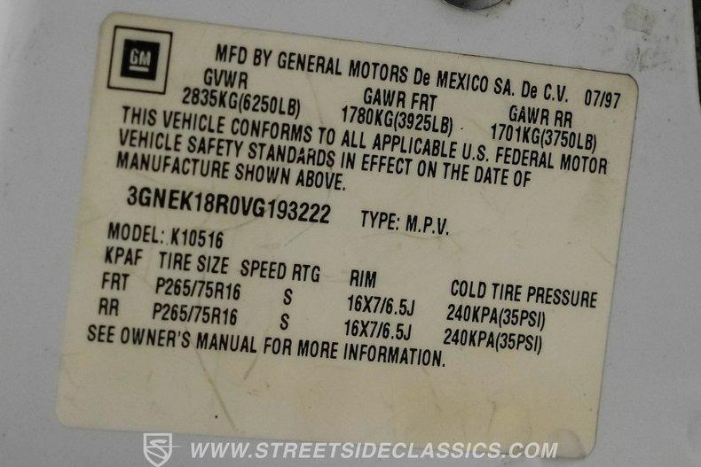 1997 Chevrolet Tahoe Z71 4x4