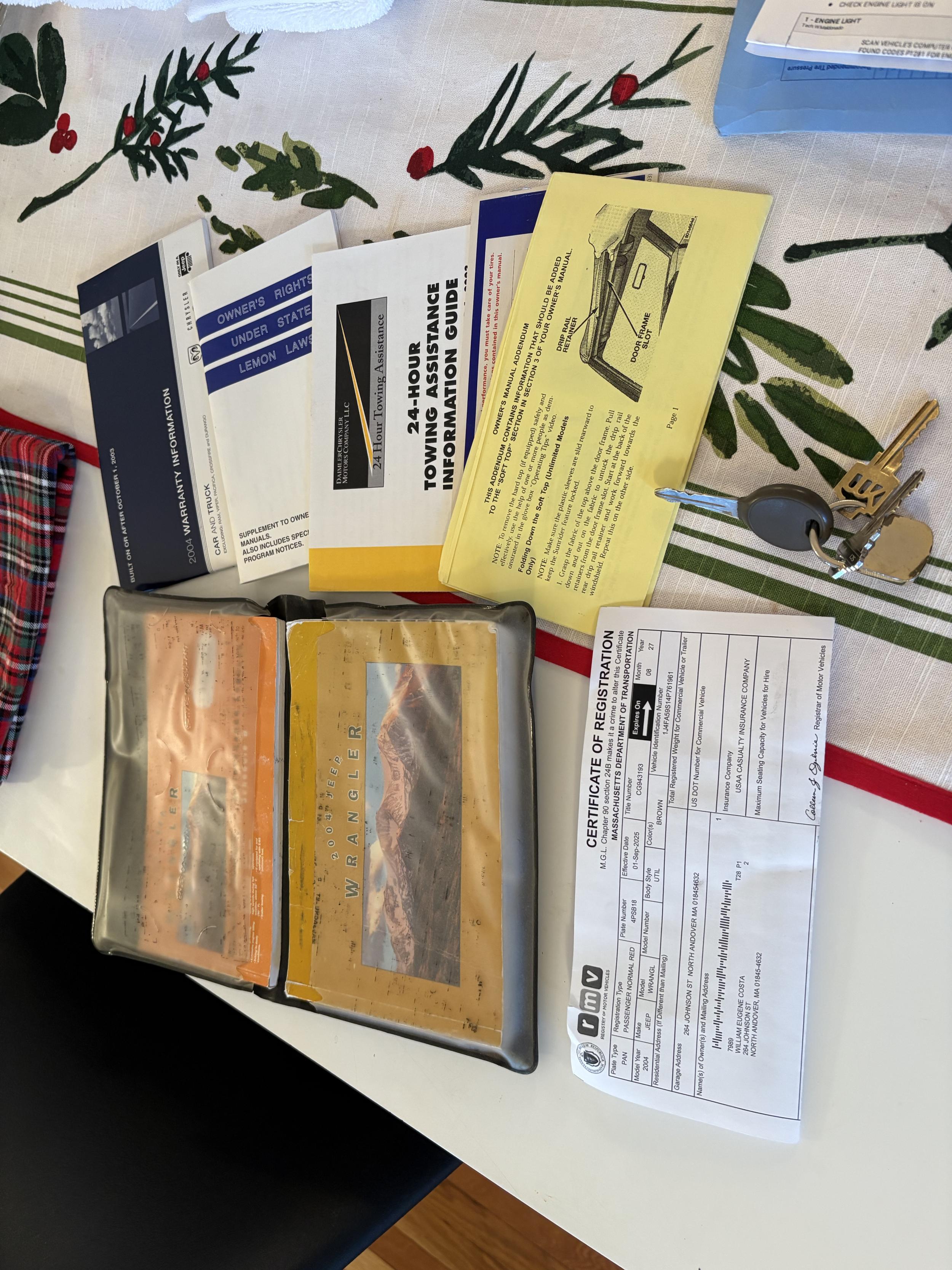 2004 Jeep Wrangler Sahara