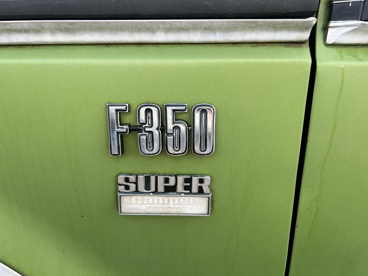 1975 Ford F-350 Ranger Camper Special - 2