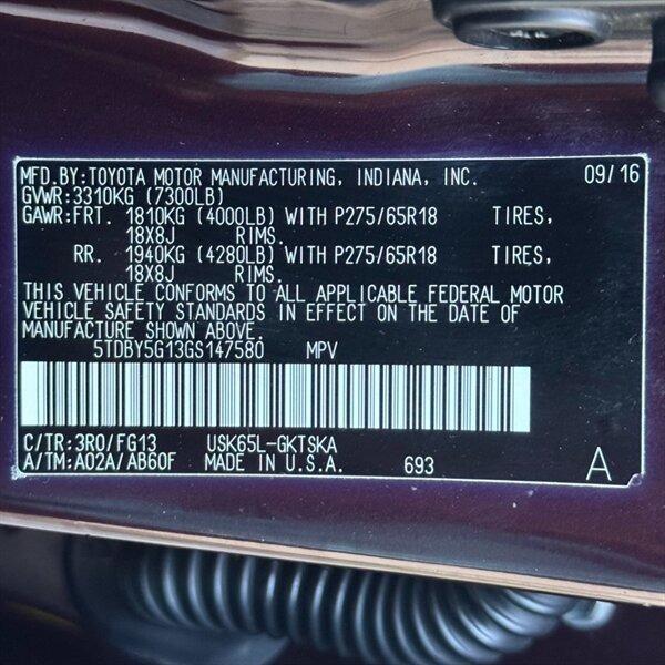 2016 Toyota Sequoia SR5