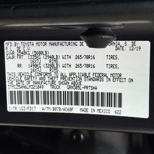 2020 Toyota Tacoma TRD Off-Road