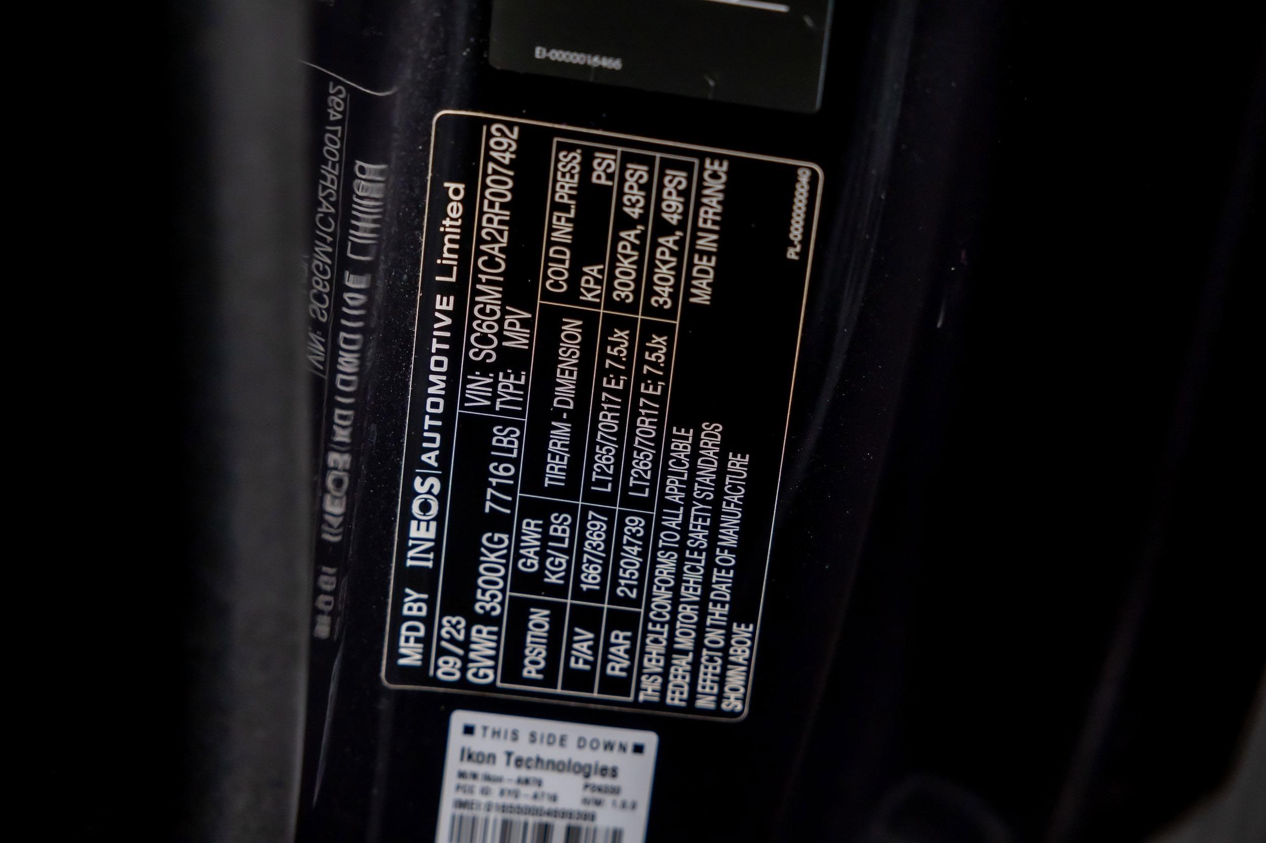 2024 INEOS Grenadier Station Wagon