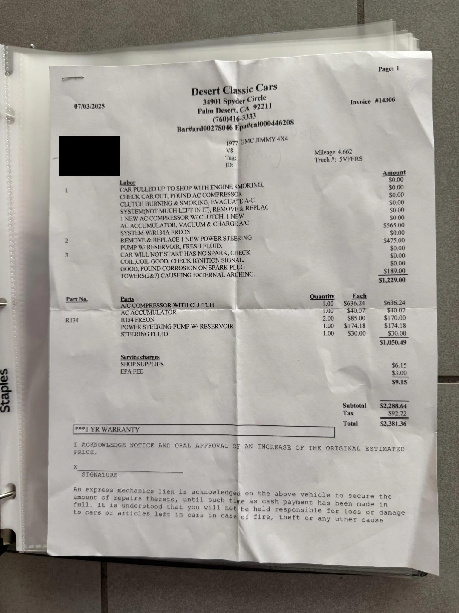 1977 GMC Jimmy High Sierra 4×4