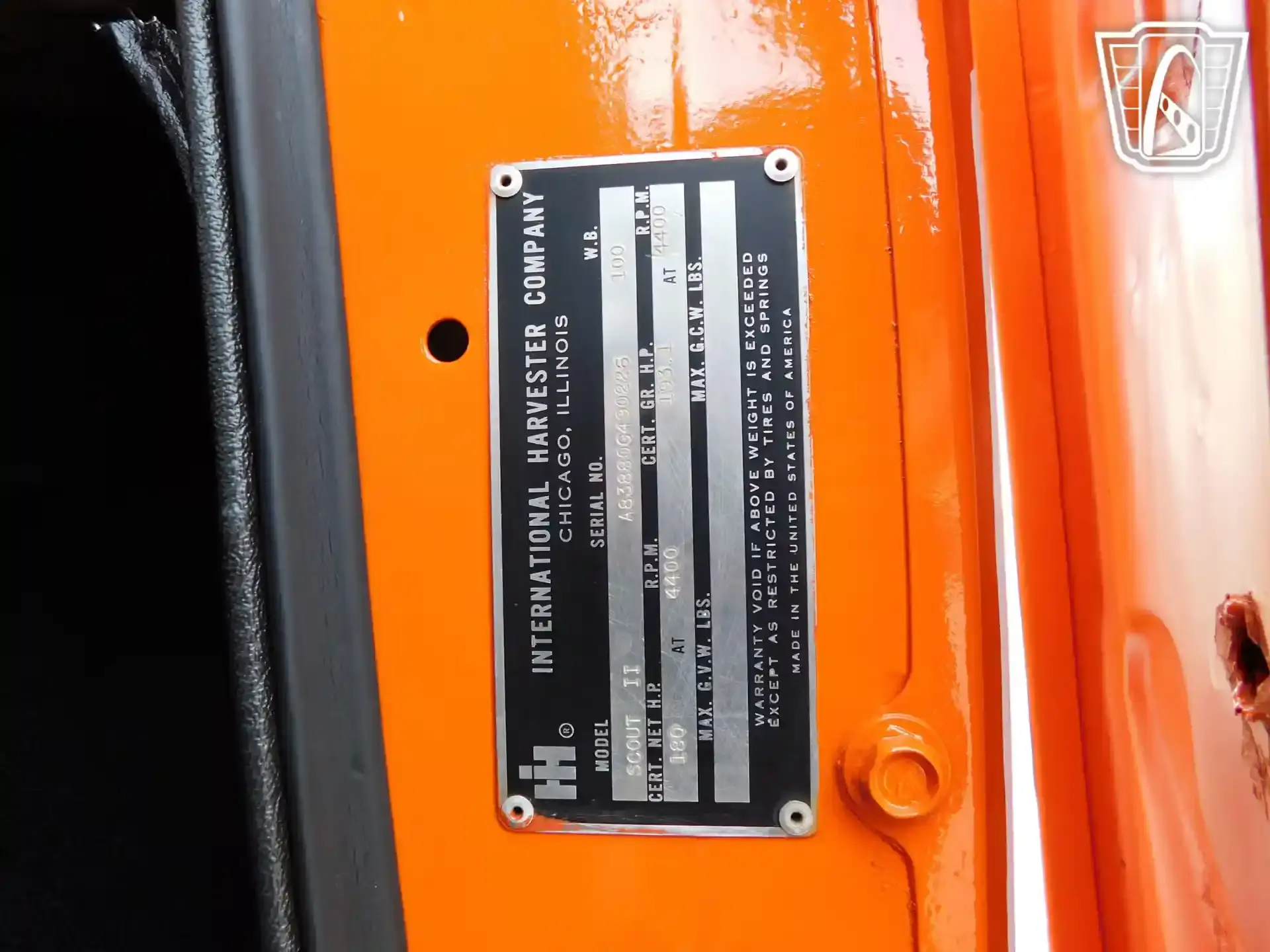 1972 International Harvester Scout II