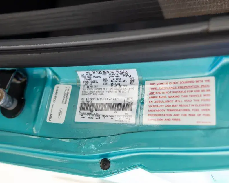 1995 Ford F-150 Flare Side