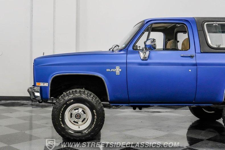 1985 Chevrolet K5 Blazer Silverado