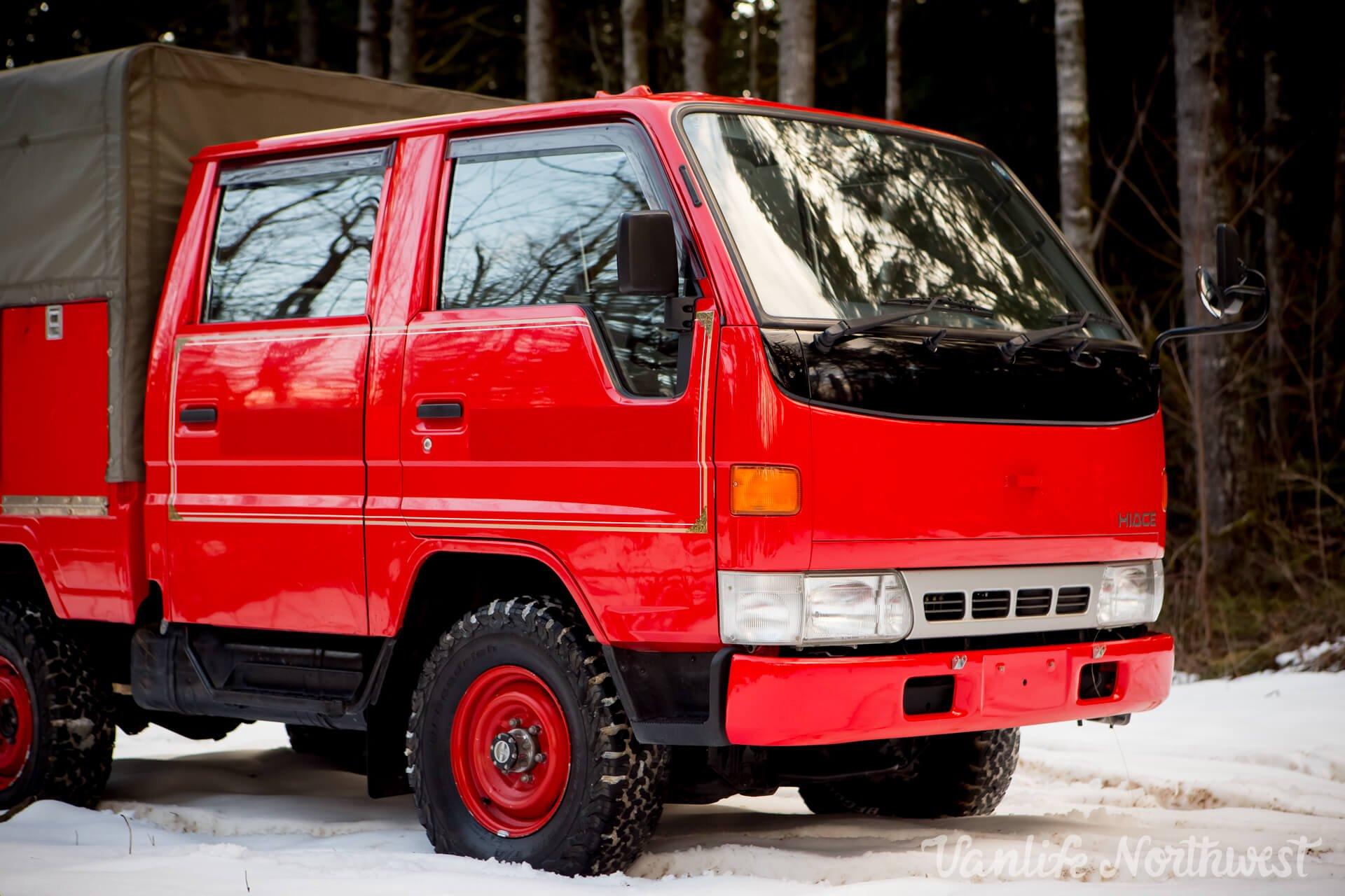 1996 Toyota HiAce Double-Cab Fire Truck