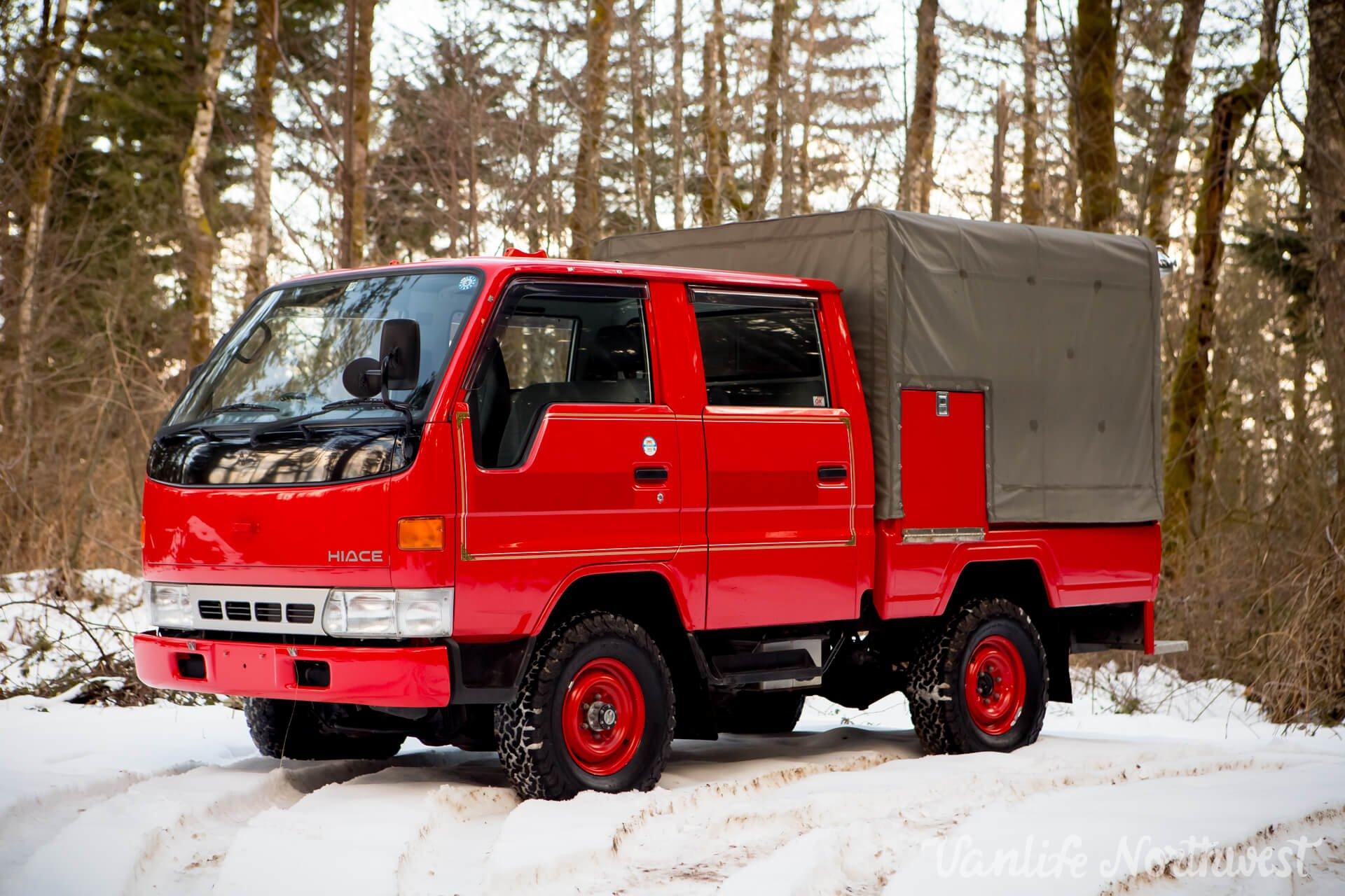 1996 Toyota HiAce Double-Cab Fire Truck