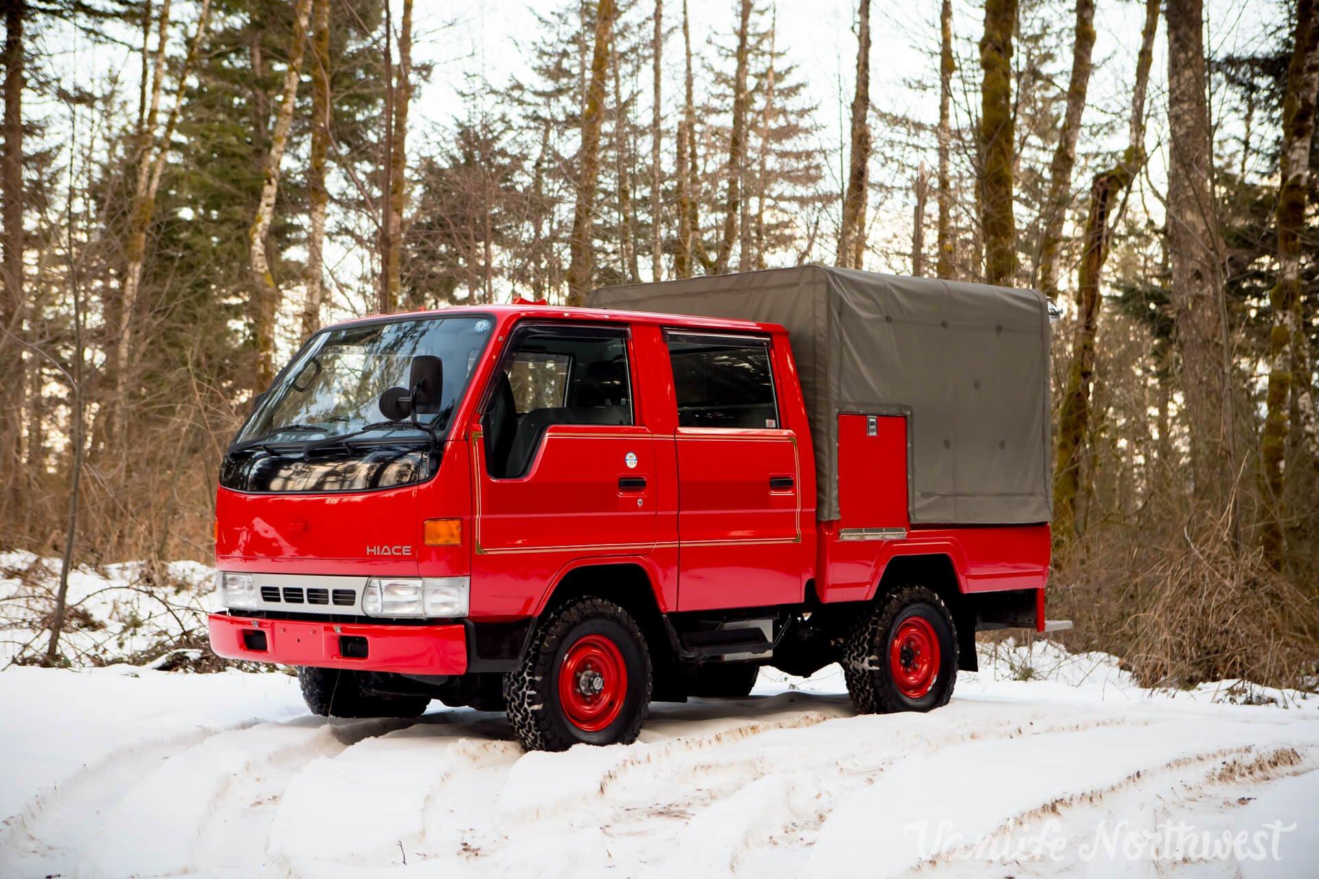 1996 Toyota HiAce Double-Cab Fire Truck
