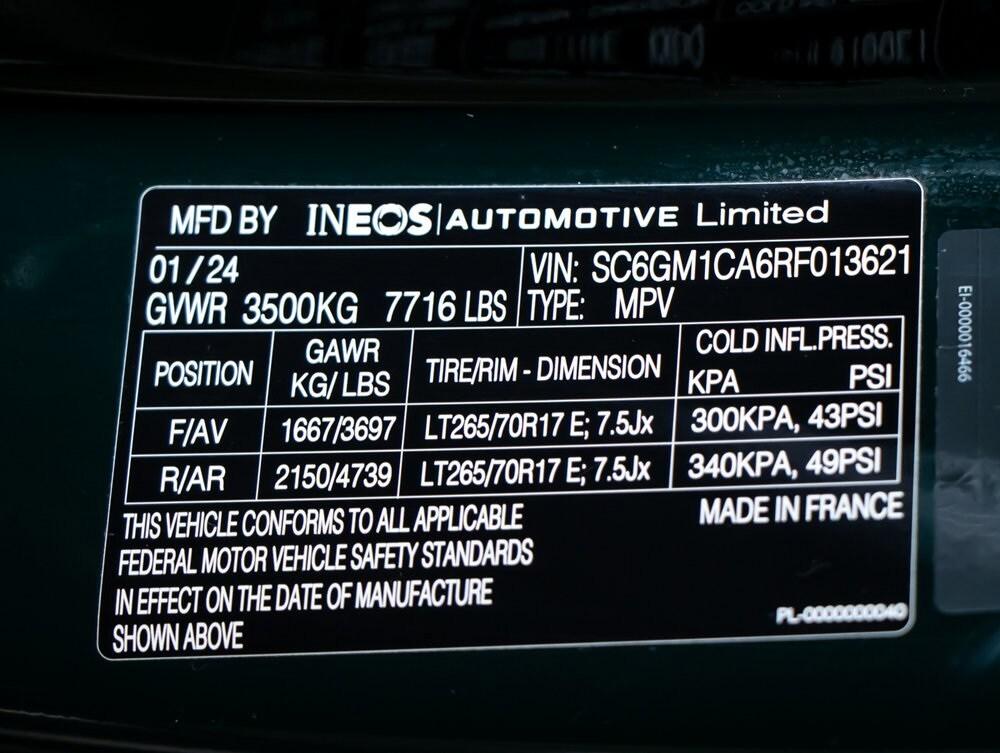 2024 INEOS Grenadier