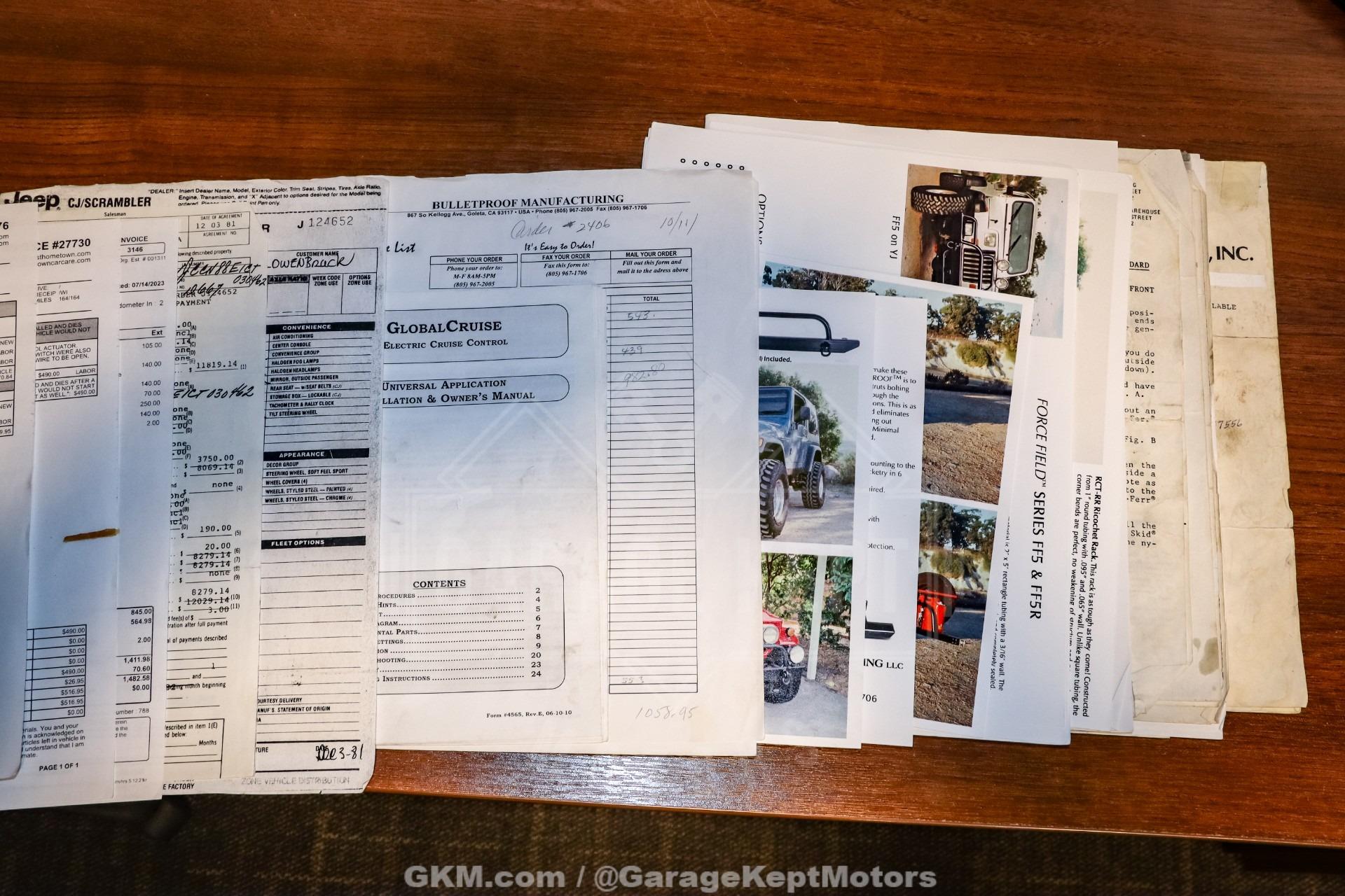 1982 Jeep CJ-8 Scrambler