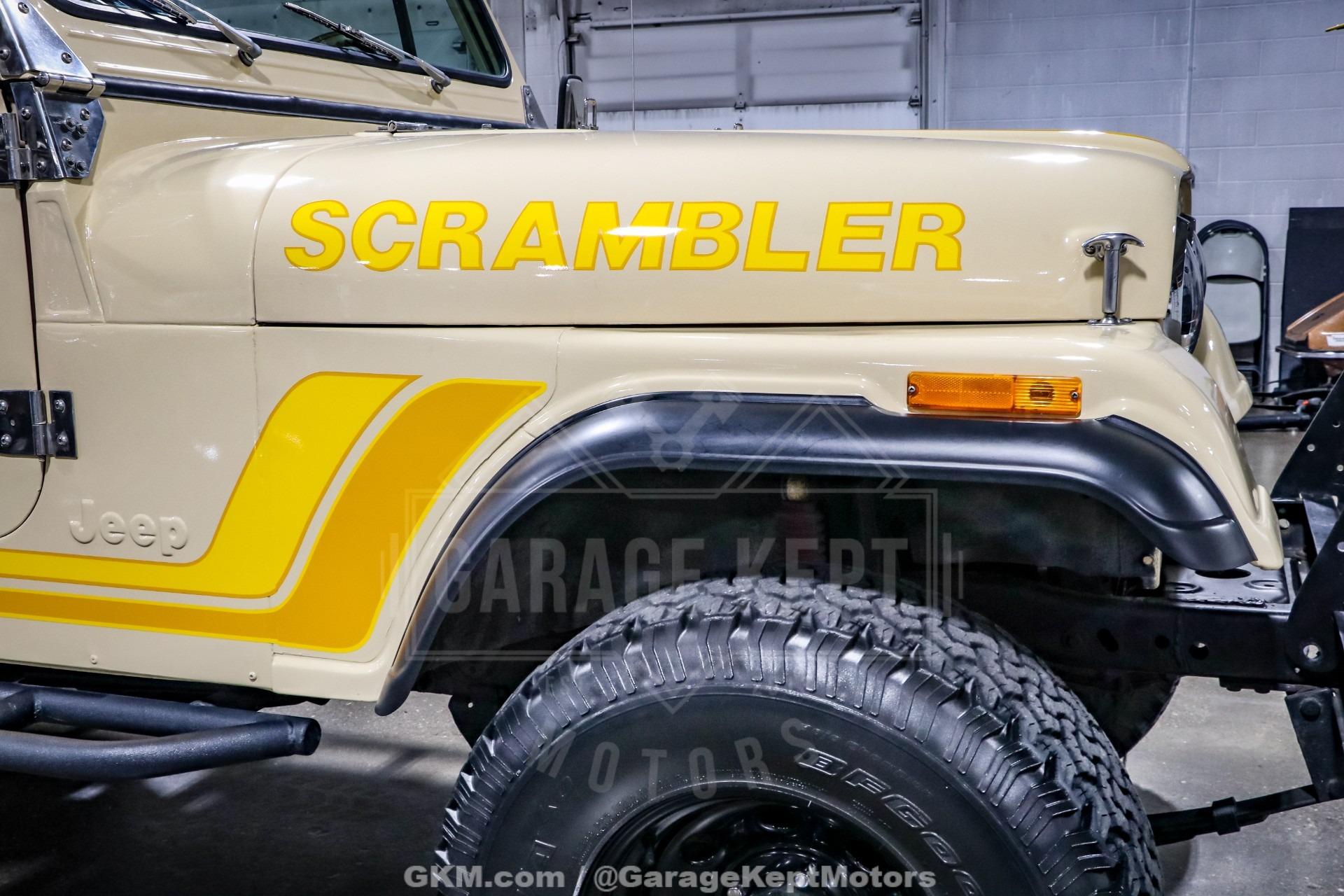1982 Jeep CJ-8 Scrambler