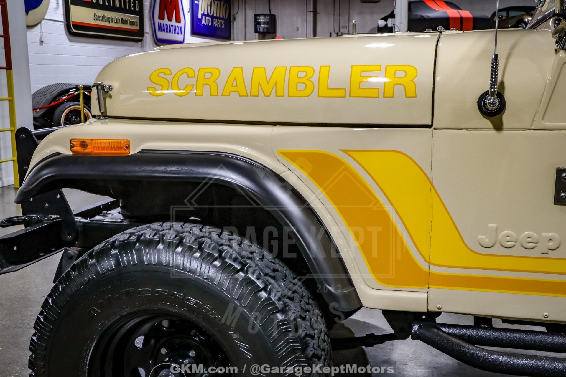 1982 Jeep CJ-8 Scrambler