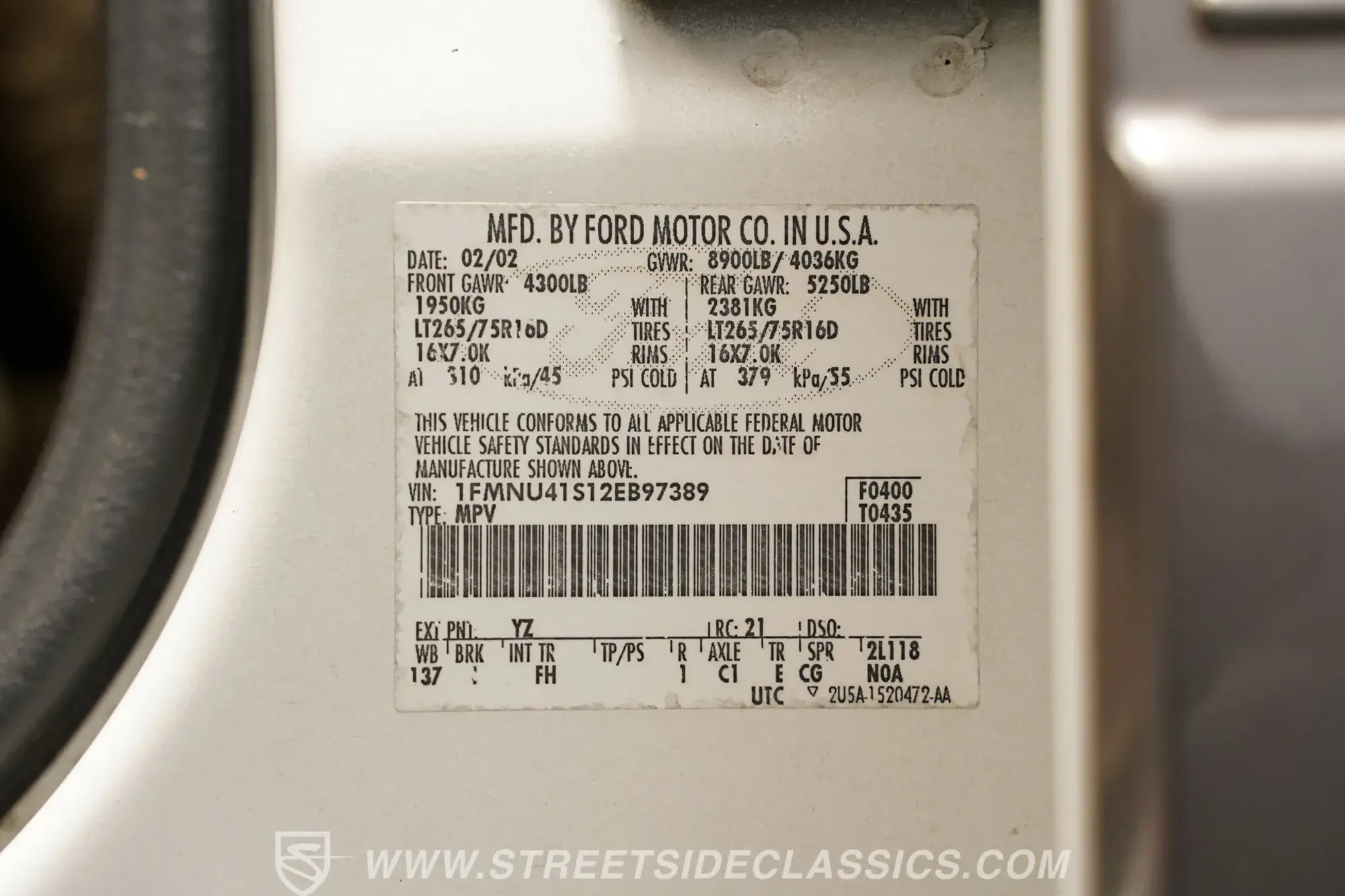 2002 Ford Excursion XLT 4×4