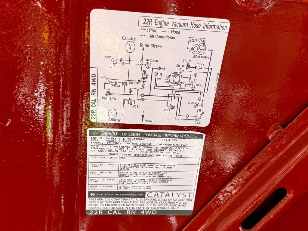 Restored 1983 Toyota Pickup SR5