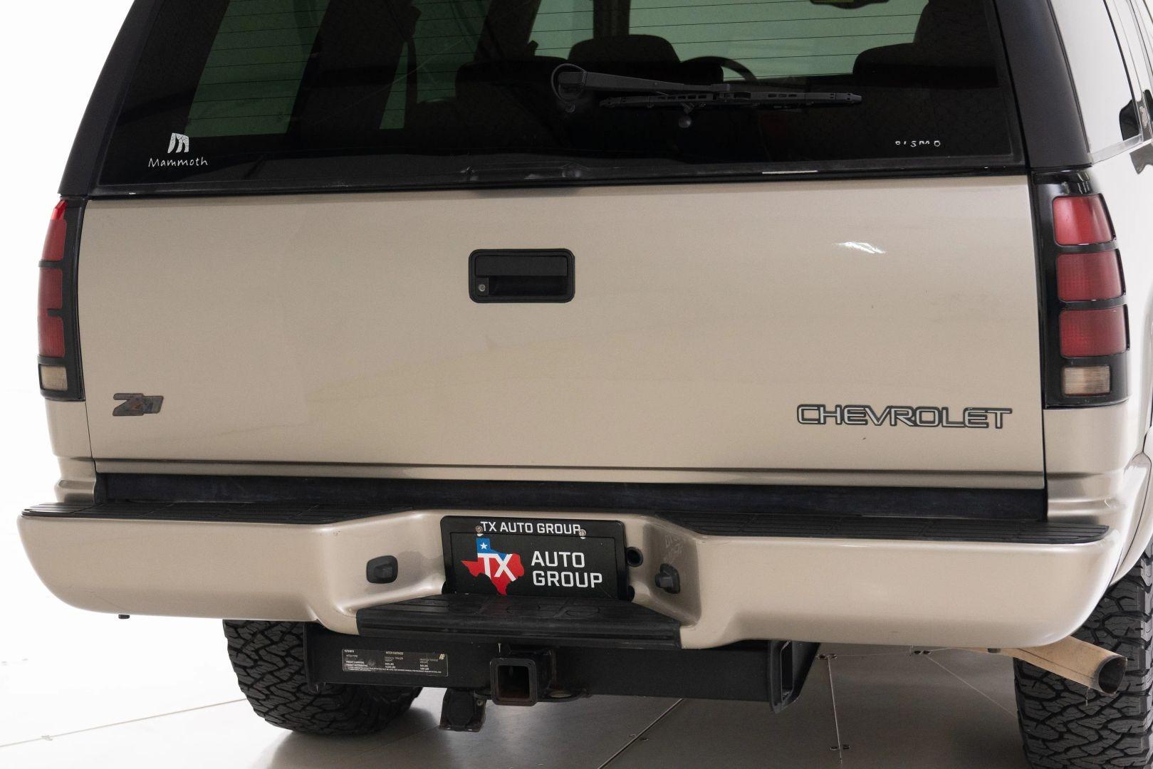 1-Owner 2000 Chevrolet Tahoe Z71